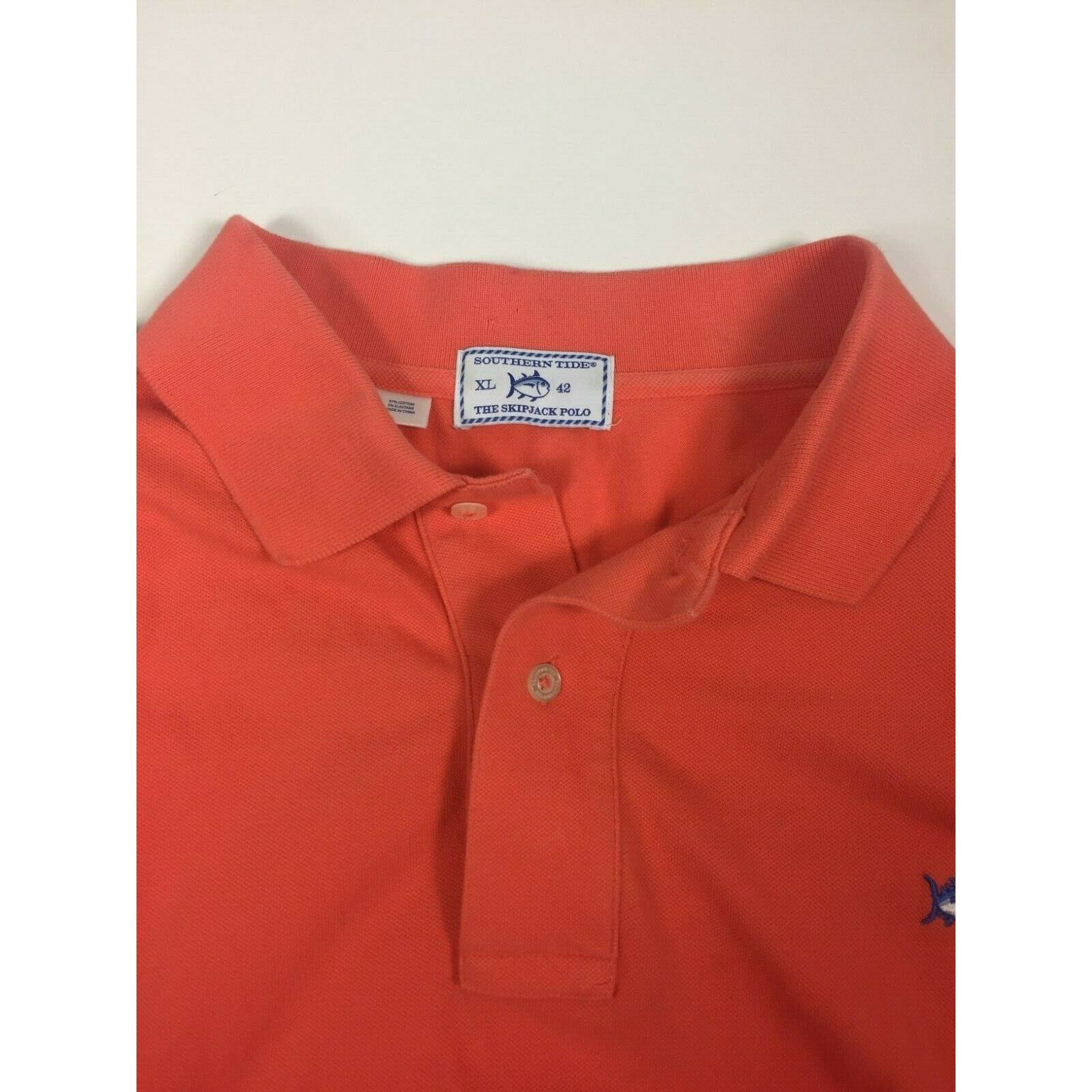 Southern Tide Southern Tide Mens Cotton Button Short Sleeve Shirt Size XL Size US XL / EU 56 / 4 - 4 Thumbnail