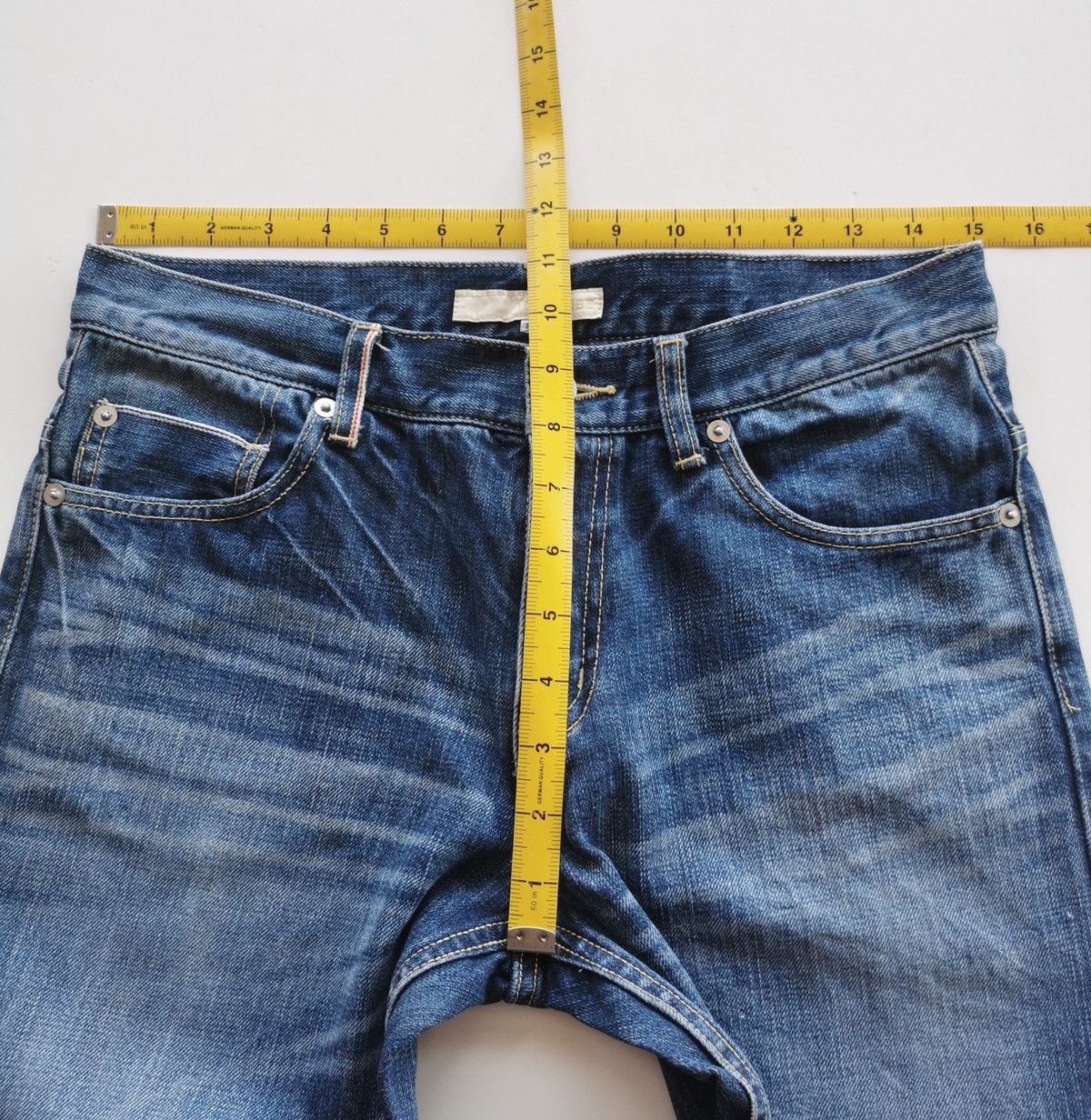 Sugar Cane Iena Slobe Selvedge Jeans Size 29 x 35.5 Size US 29 - 10 Thumbnail