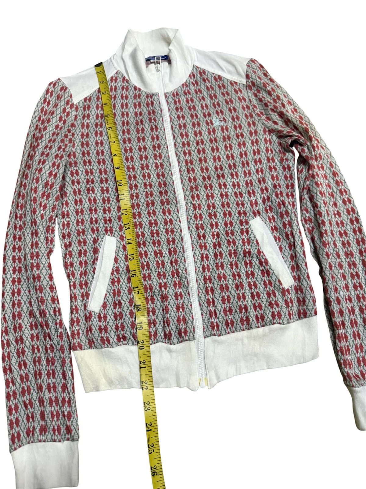 Burberry Burberry London Blue Label Patterned Track Jacket Size S / US 4 / IT 40 - 6 Thumbnail