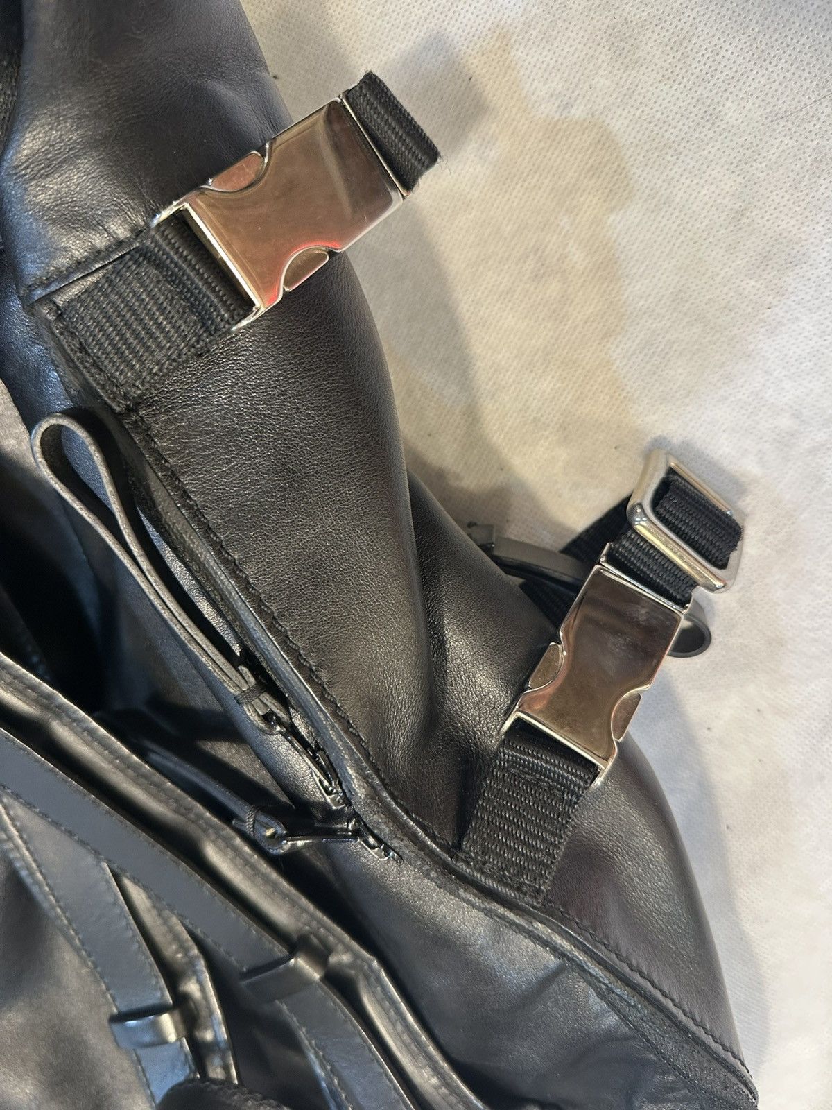 MCM MCM LEATHER STUDDED BACKPACK Size ONE SIZE - 10 Thumbnail