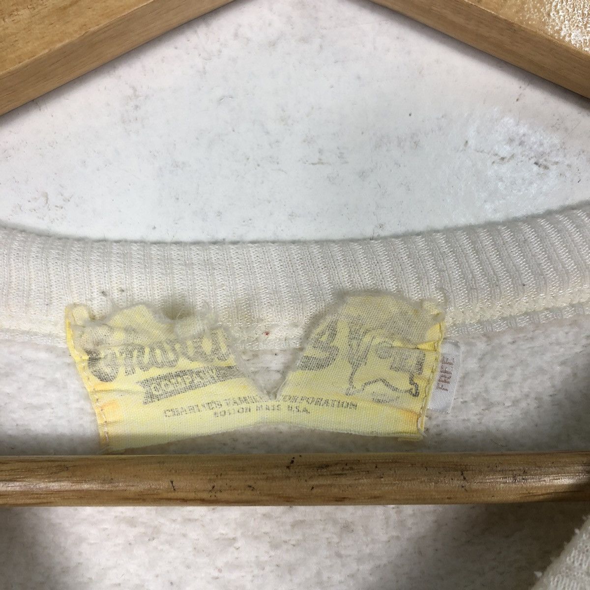 Japanese Brand × Vintage Charlie College Vintage Sweatshirt 90s Rare Large Size Size US L / EU 52-54 / 3 - 11 Thumbnail