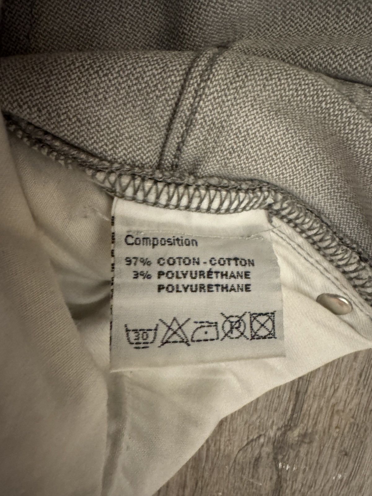 Dior Dior waxed gradient denim by kriss van Size US 27 - 7 Thumbnail