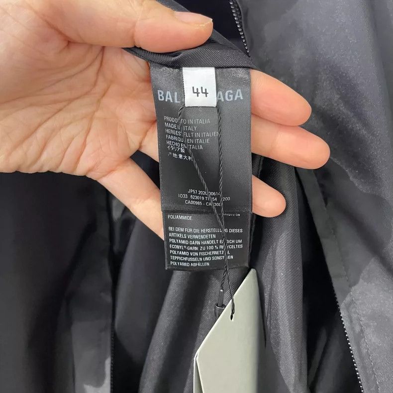 Other Balenciaga Black and yellow patched windbreaker jacket Size US S / EU 44-46 / 1 - 4 Thumbnail