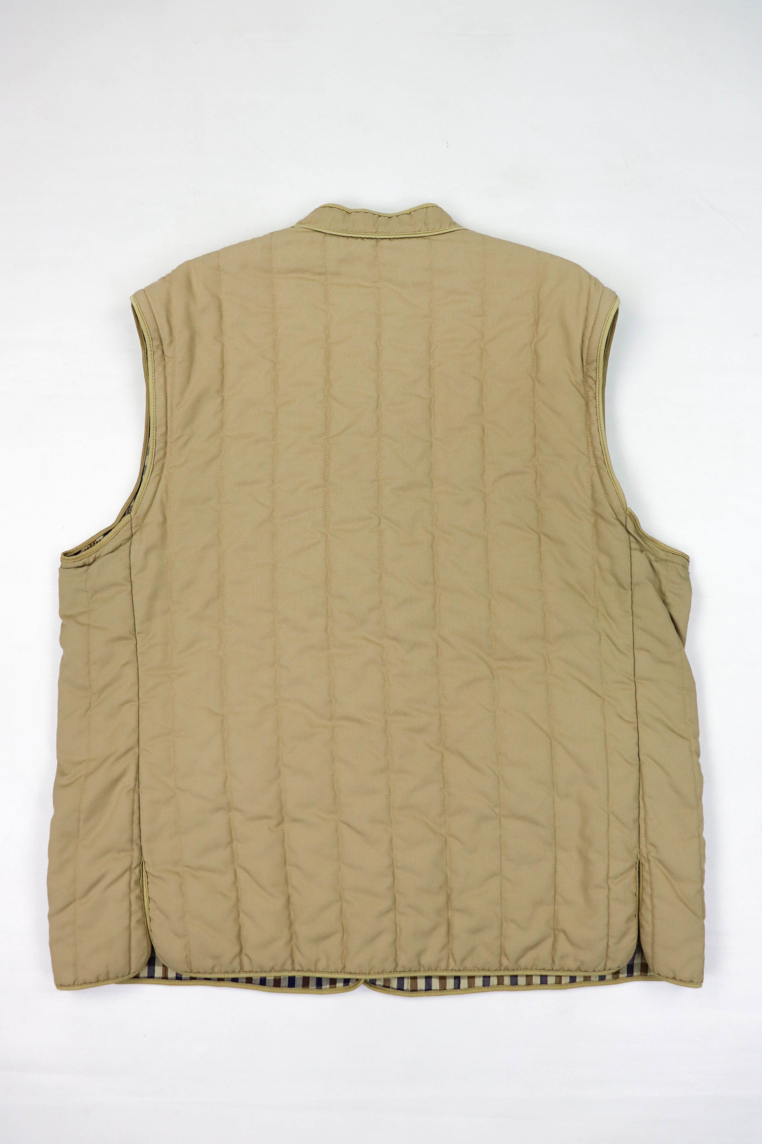 Aquascutum Aquascutum Vintage Checkered Liner Quilted Coat Jacket/Vest Size XL / US 12-14 / IT 48-50 - 5 Thumbnail