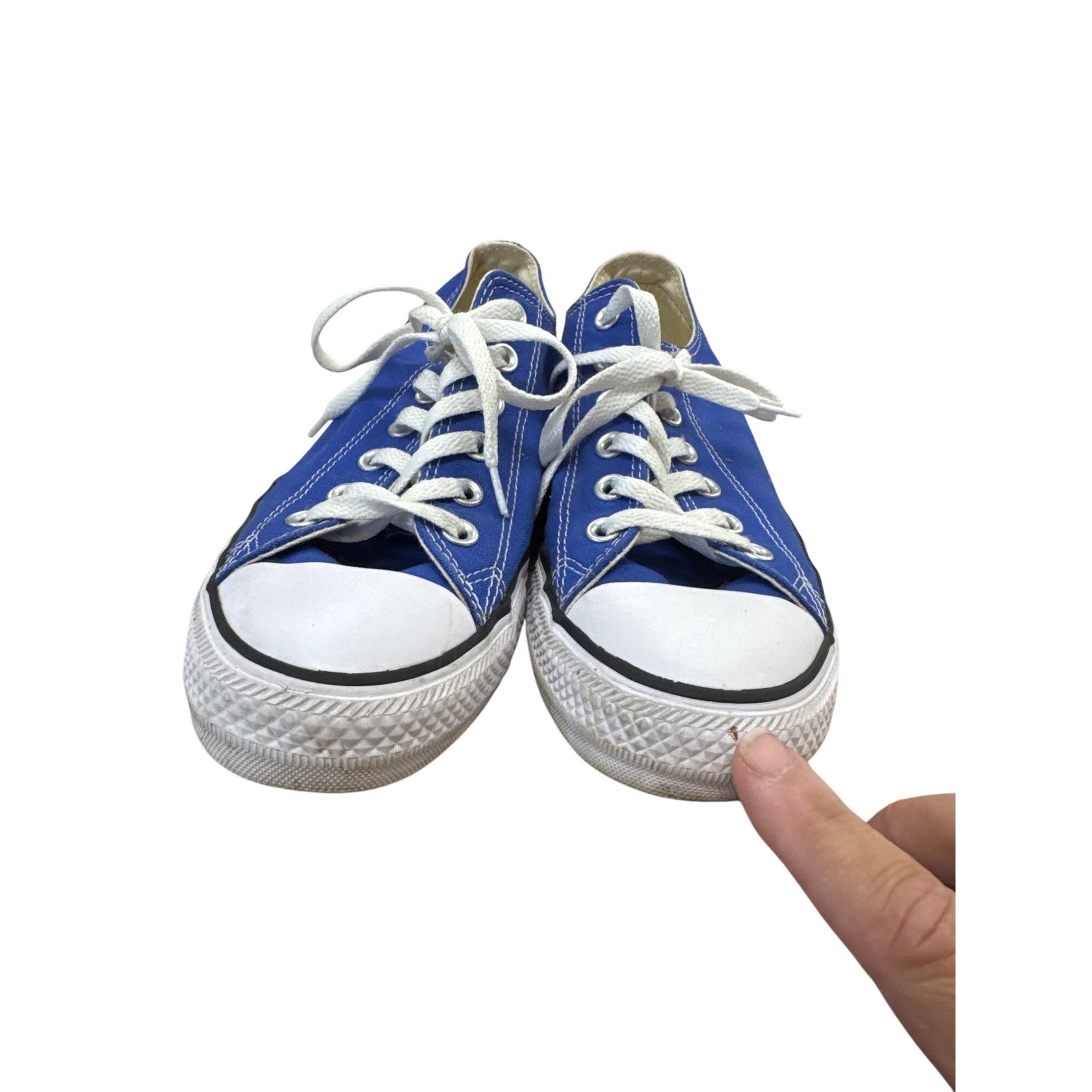 Converse Converse All Star Unisex Blue Canvas Sneakers size M7W9 SKU Size US 9 / EU 42 - 7 Thumbnail