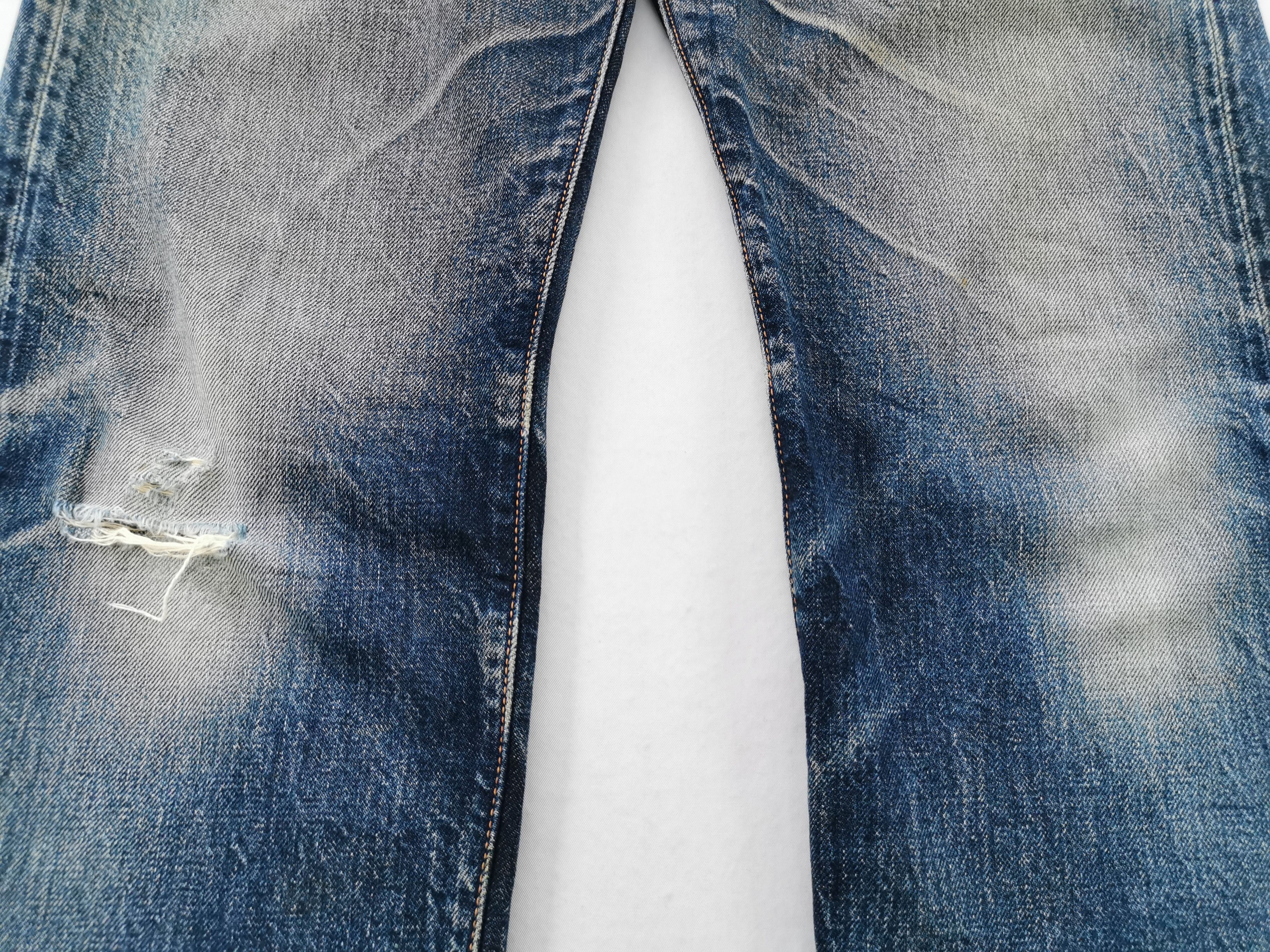 Evisu Distressed Evisu No 1 Special Lot 2000 Selvedge Denim Size US 28 / EU 44 - 9 Thumbnail