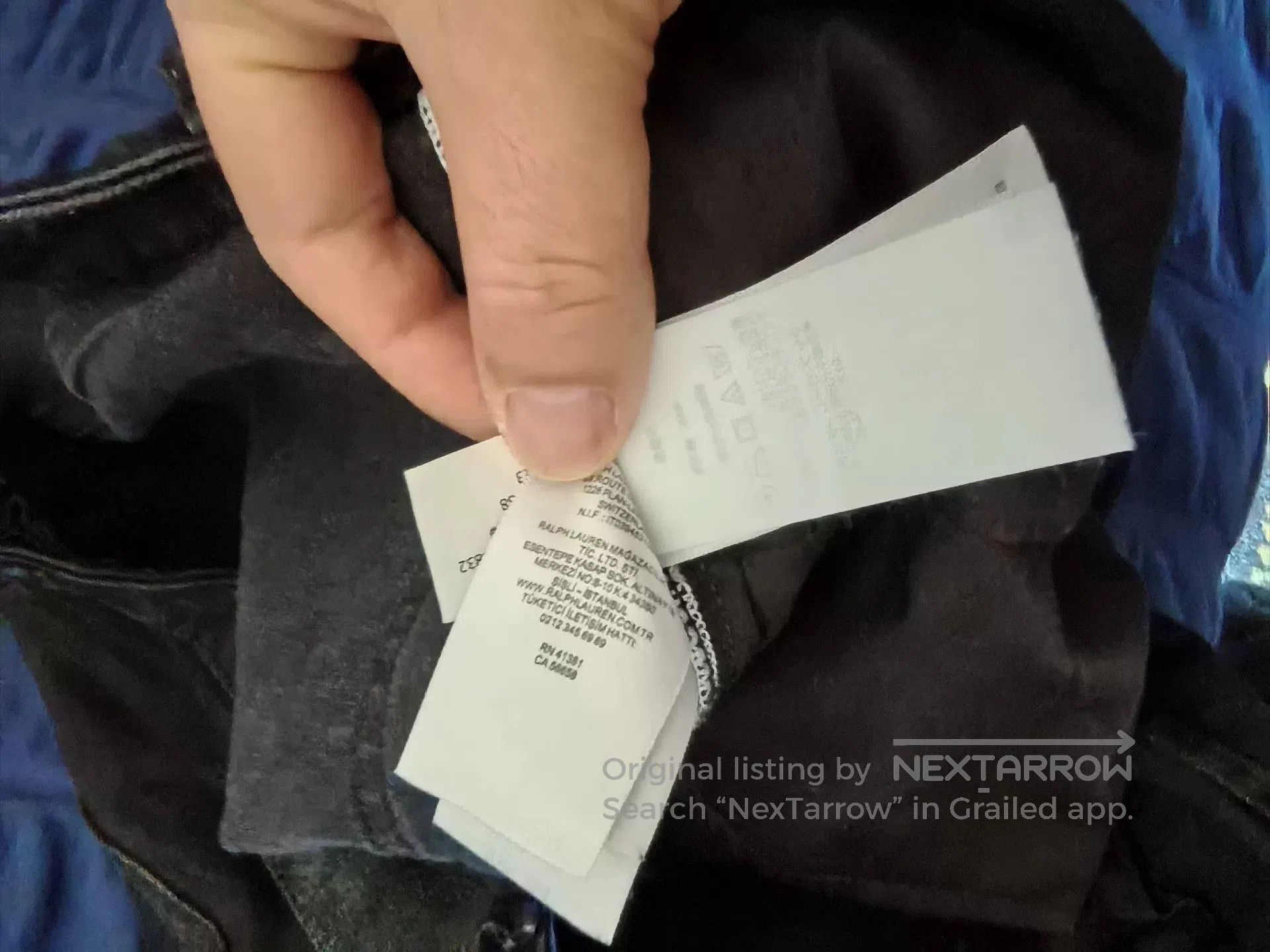 RRL Ralph Lauren Double RL Black Selvedge Denim Jeans. Size US 32 / EU 48 - 9 Thumbnail