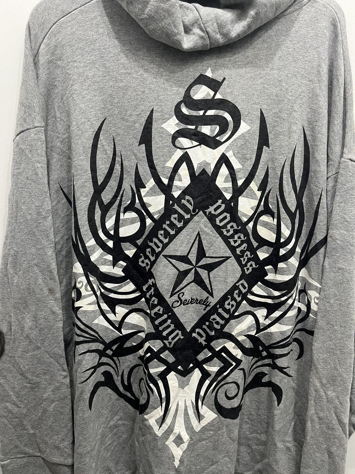 Tribal Streetwear Vtg Y2K Tribal Severely Affliction Style Sweatshirts Hoodie Size US XXL / EU 58 / 5 - 8 Thumbnail