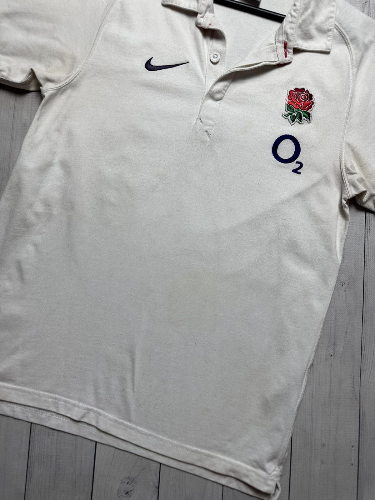Nike × Vintage Vintage Nike England Rugby polo logo size S Size US S / EU 44-46 / 1 - 2 Thumbnail