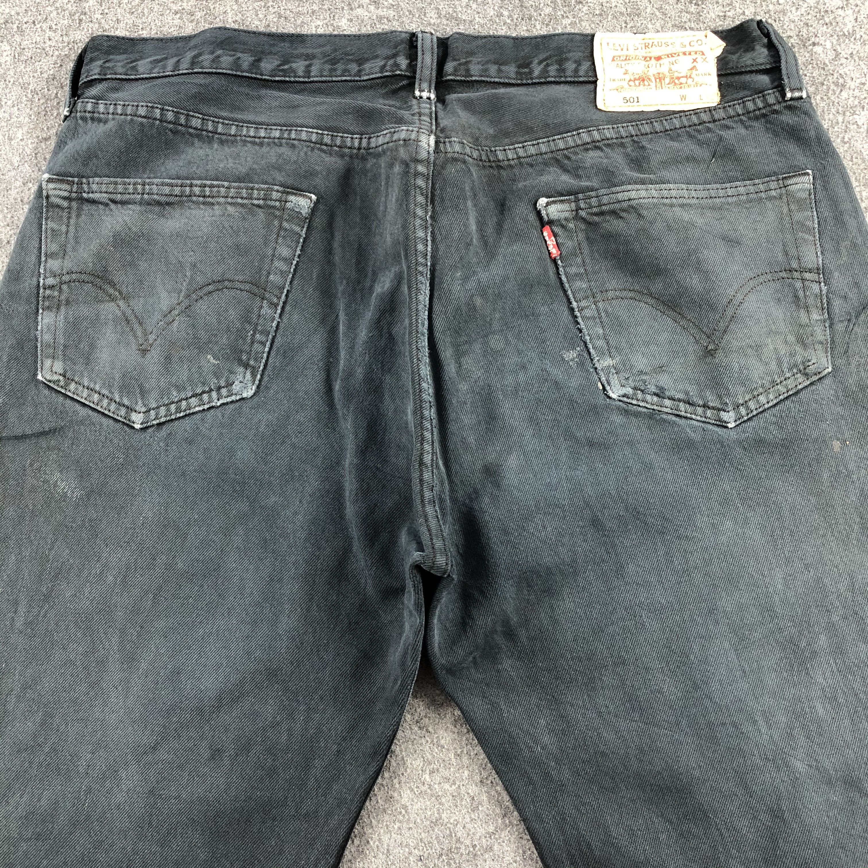 Levi's Vintage 90s Levis 501 Earth Tone Jeans-J1634 Size US 36 / EU 52 - 4 Thumbnail