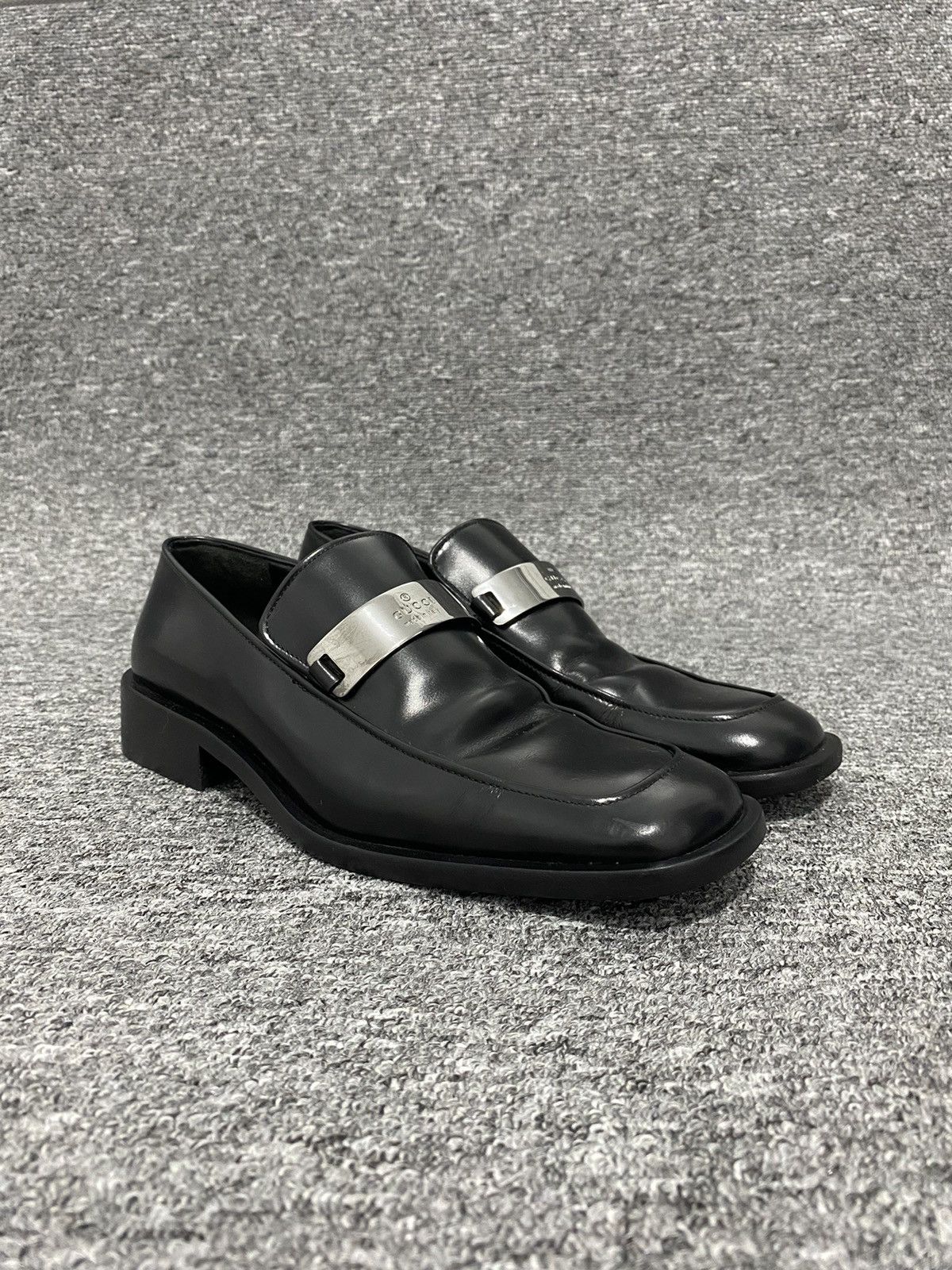 image of Gucci - Iconic Loafers in Black, Women's (Size 7)