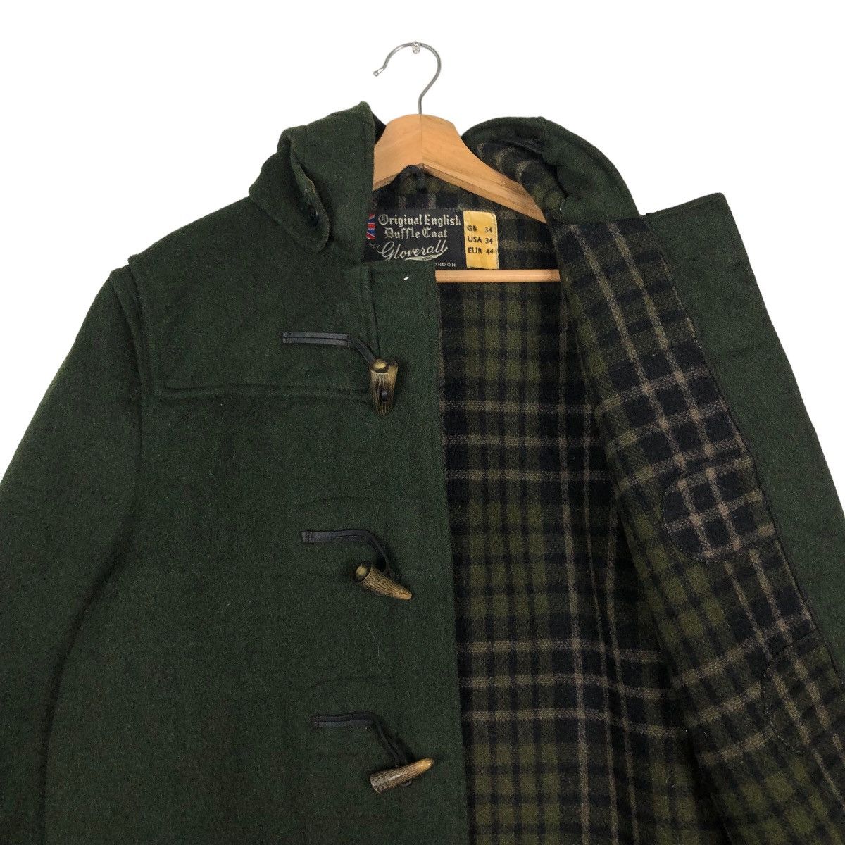 Gloverall 🔥90’s Vintage Wool Long Duffle Jacket Gloverall England Size US M / EU 48-50 / 2 - 10 Thumbnail