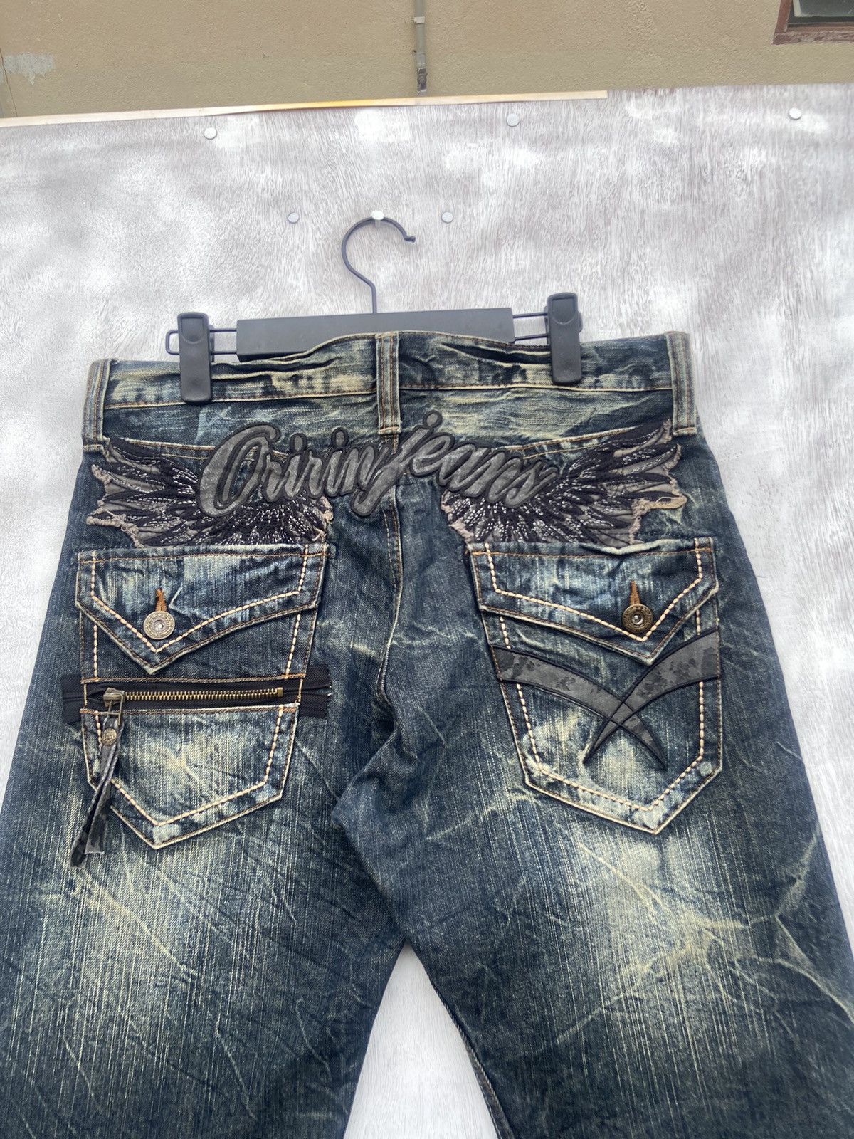 Vintage Oririn Rare jeans Size US 35 - 6 Thumbnail
