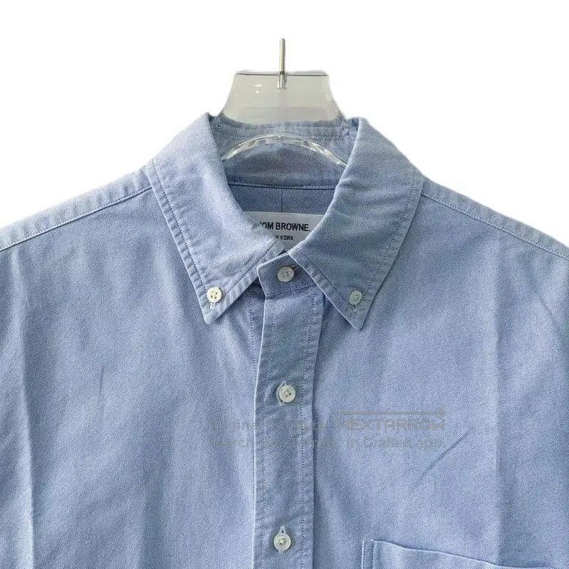 Thom Browne Thom Browne Blue Cotton Women's Shirt . Size S / US 4 / IT 40 - 3 Thumbnail