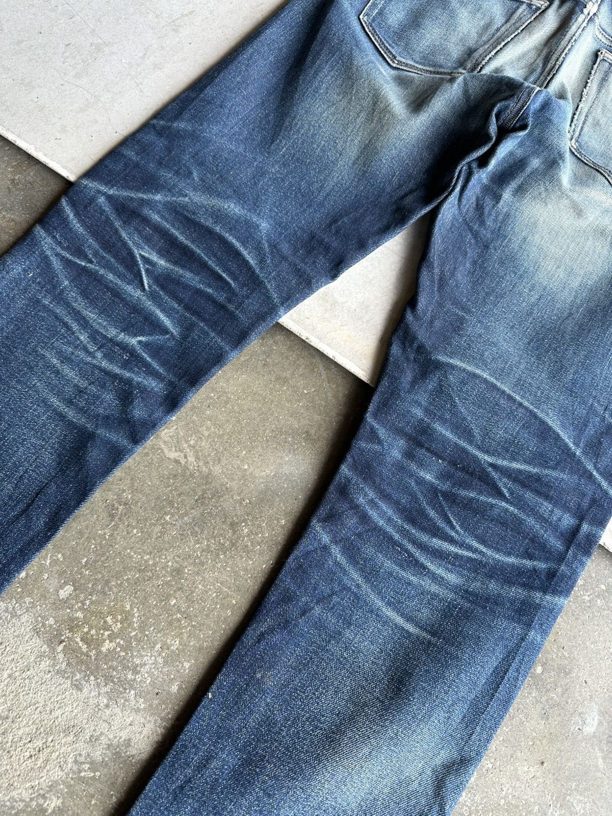 Kaihara Denim REDLINE ✨ Vintage UNIQLO JAPAN Jeans Kaihara Denim Pants Size US 32 / EU 48 - 19 Thumbnail
