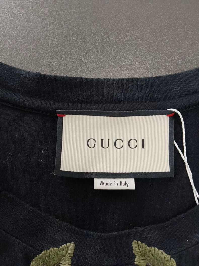 Gucci Gucci Floral pattern classic logo printed short-sleeved T-s Size US M / EU 48-50 / 2 - 3 Thumbnail