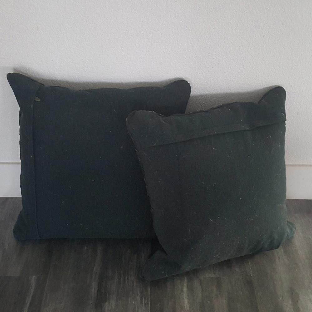 Designer Black Tranquility Detailed Z Gallerie Pillow Size ONE SIZE - 3 Thumbnail