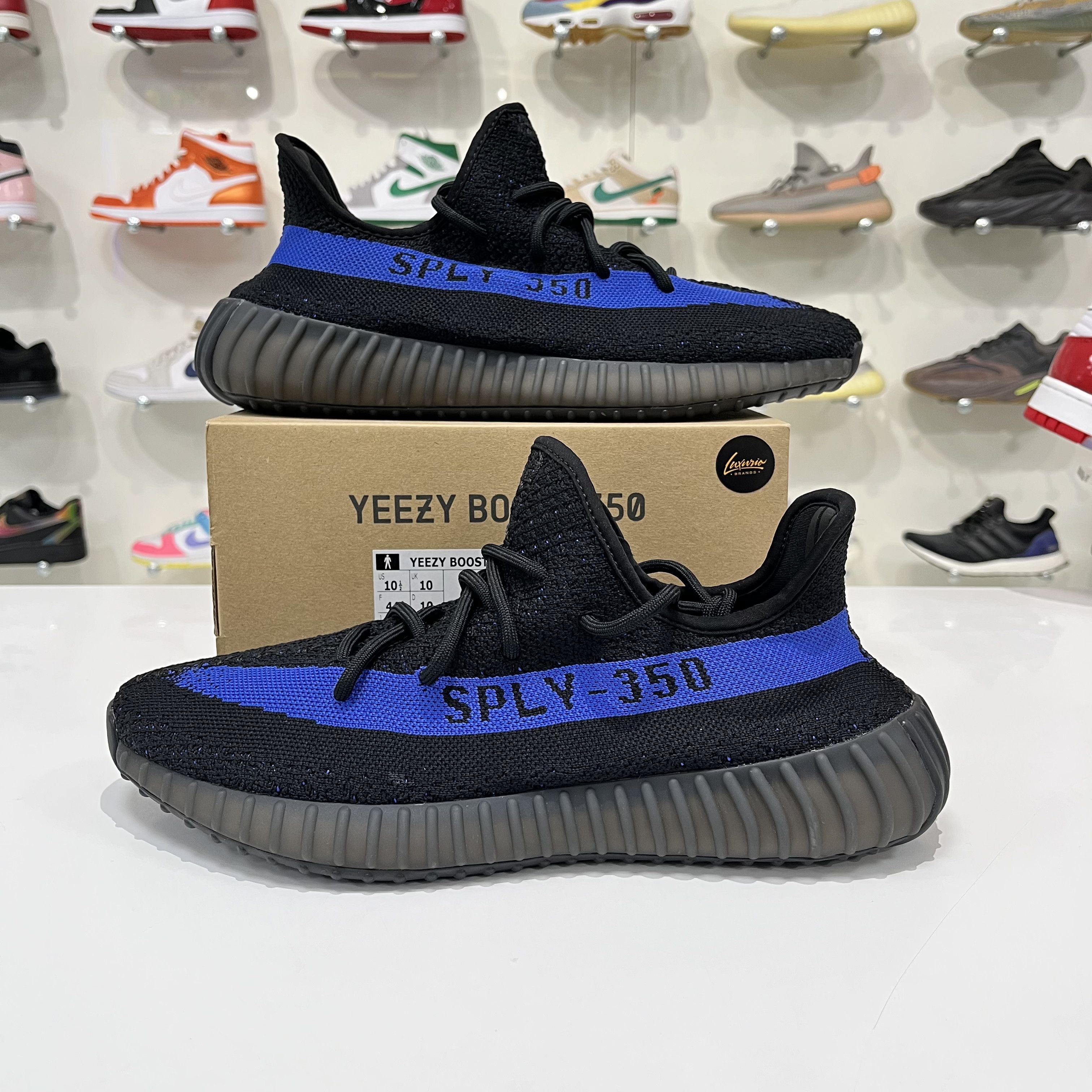 Adidas Adidaaas Yeezy Boost 350 V2 Dazzling Blue Size US 10.5 / EU 43-44 - 1 Thumbnail
