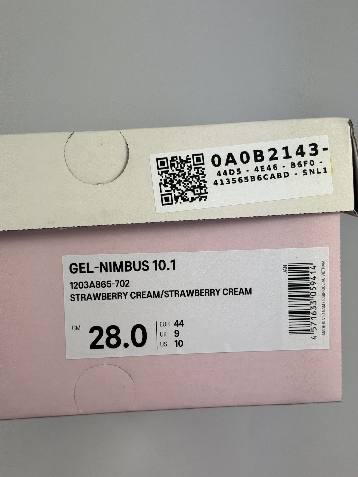 Asics GEL NIMBUS 10.1 SNEAKERS Size US 10 / EU 43 - 14 Thumbnail