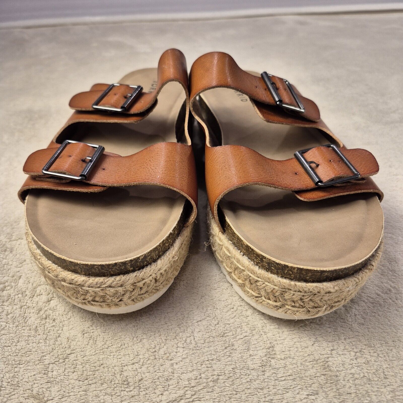 &Daughter Torrid Women’s 12 Double Buckle Wide Width Platform Sandal Size US 12 / IT 42 - 4 Thumbnail
