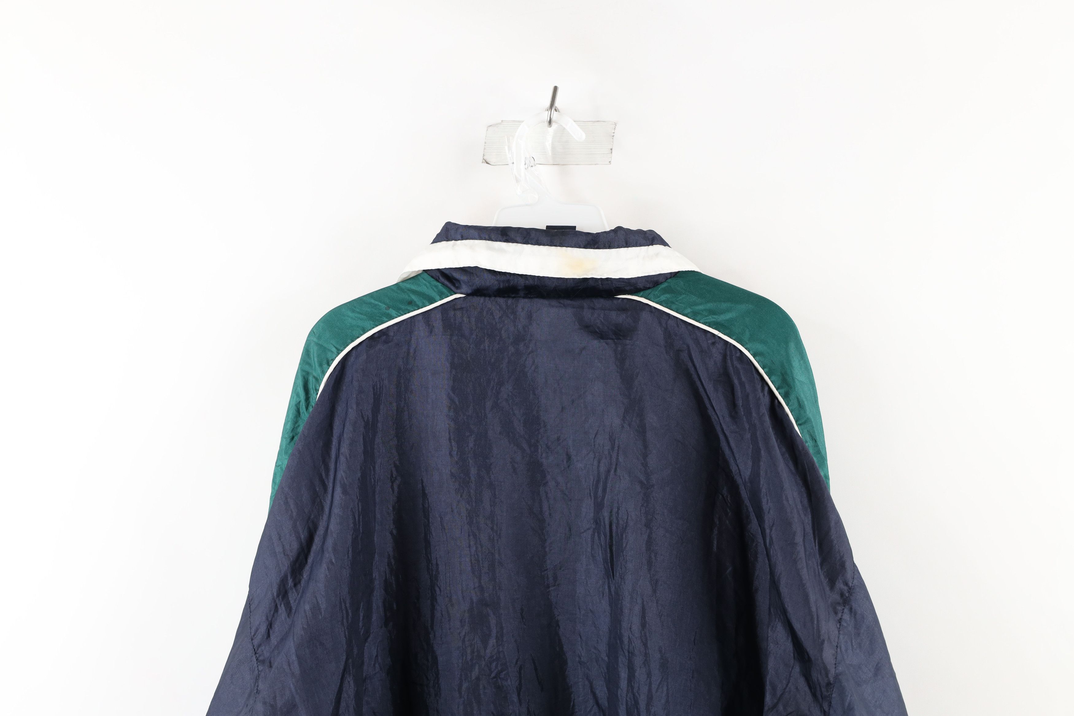 Givenchy × Vintage Vintage 90s Givenchy Block Lined Full Zip Windbreaker Jacket Size US L / EU 52-54 / 3 - 9 Thumbnail