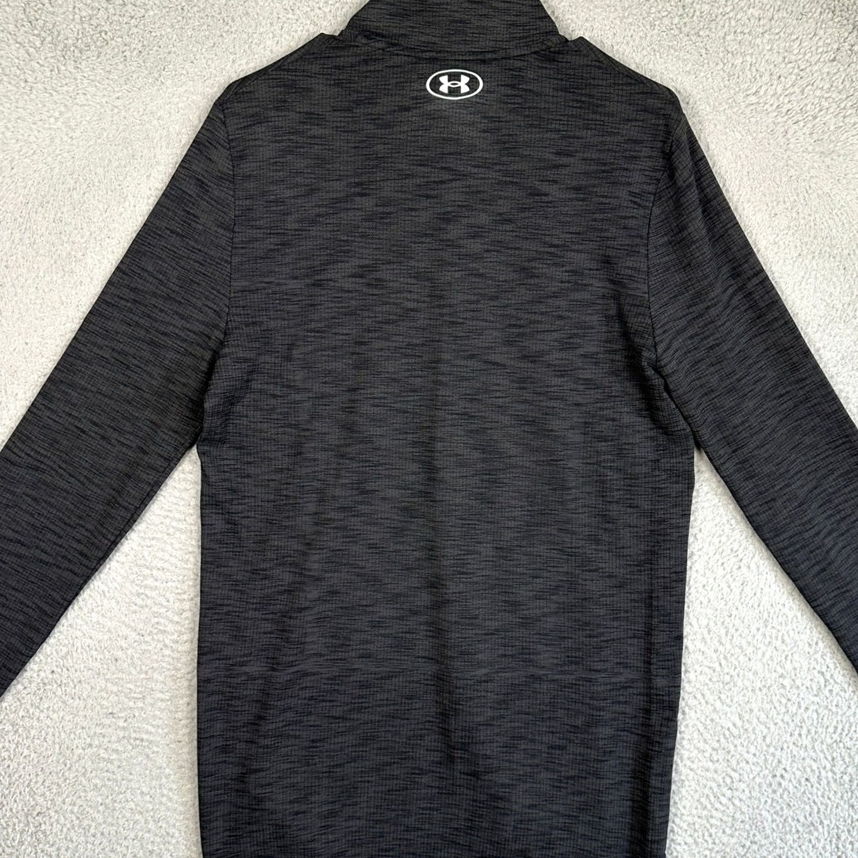 Under Armour Under Armour Shirt Men Medium Black Heather 1/4 Zip Pullover Athletic Fitted Size US M / EU 48-50 / 2 - 3 Thumbnail