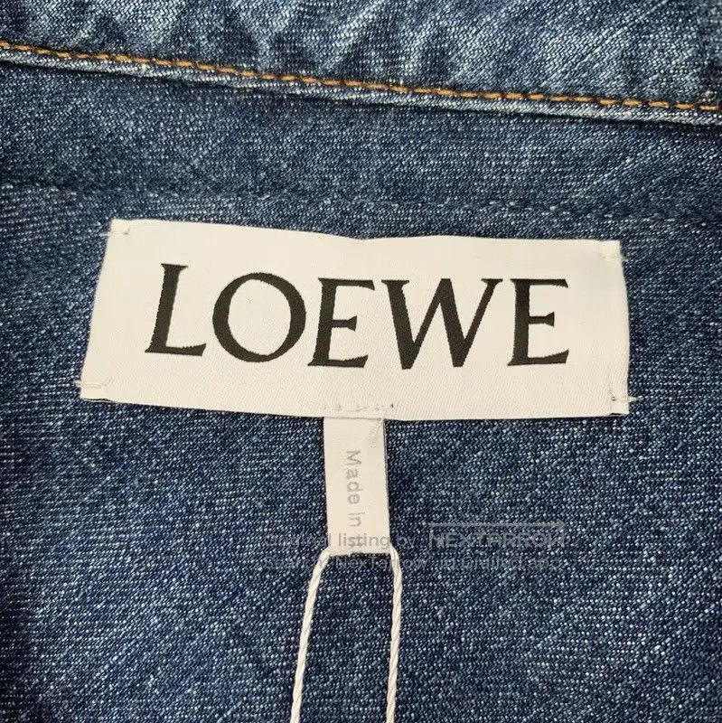 Loewe Loewe Blue Women's Denim Jacket XS . Size XS / US 0-2 / IT 36-38 - 6 Thumbnail