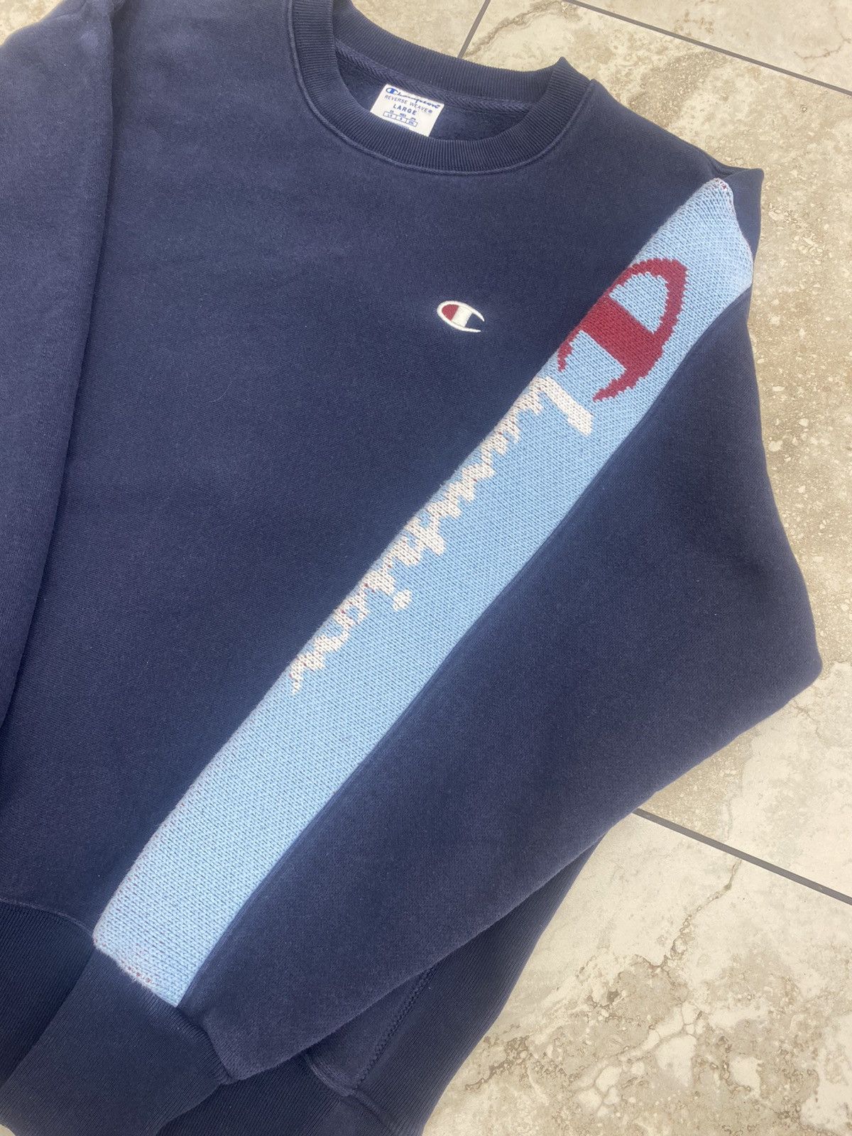 Champion × Vintage Vintage Champion Reverse Weave Sweater Size US L / EU 52-54 / 3 - 3 Thumbnail