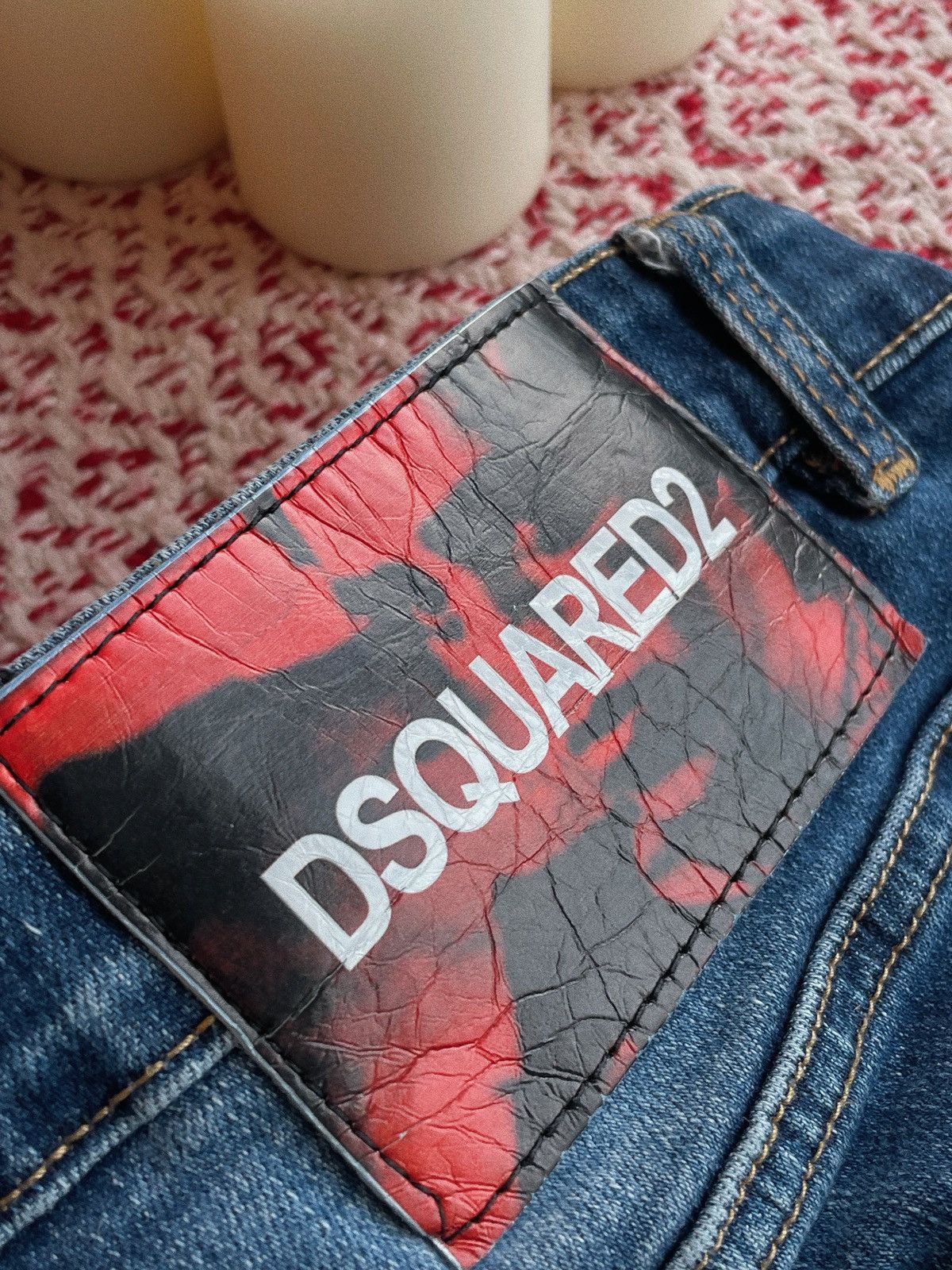 Dsquared2 Dsquared2 Light Blue Slim Jeans Size US 36 / EU 52 - 13 Thumbnail