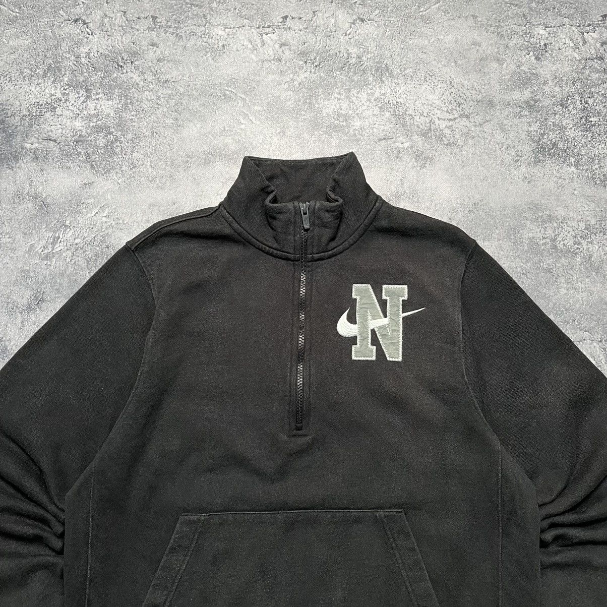 Nike Nike 1/3 Zip Sweatshirt Swoosh Logo Streetwear Y2K Size US M / EU 48-50 / 2 - 2 Thumbnail