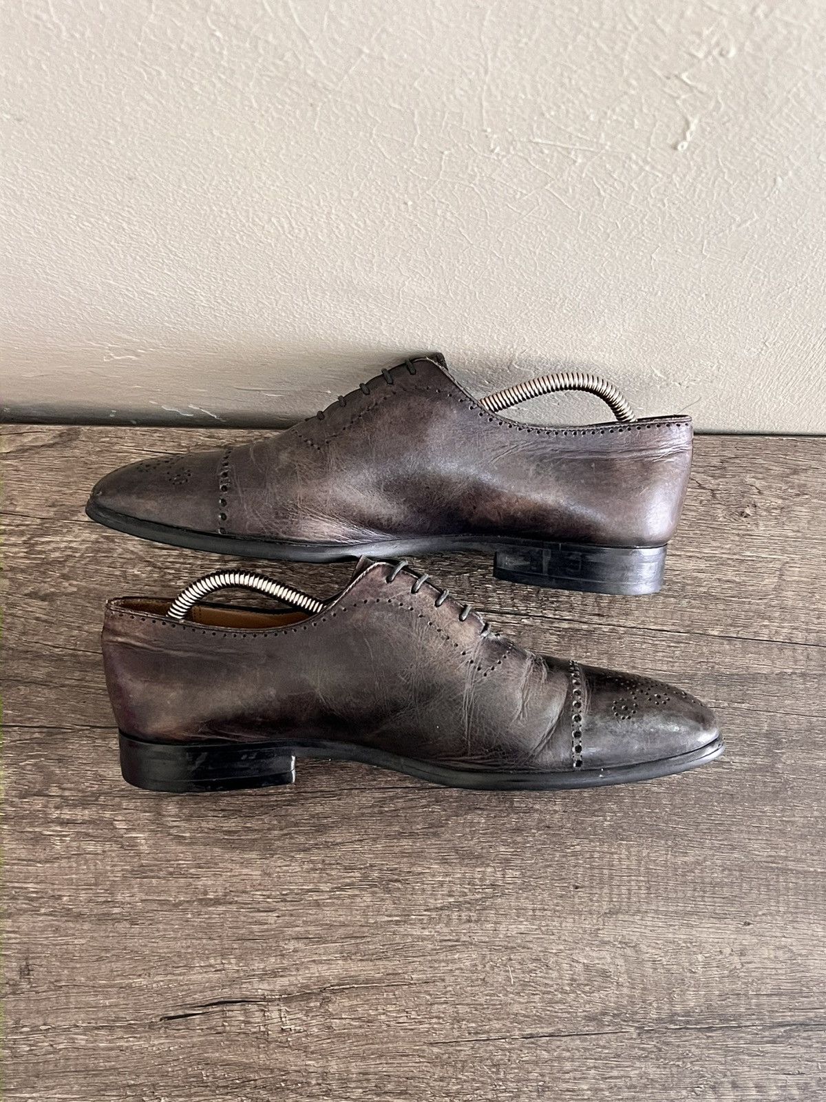 Berluti Berluti Derby Lace-Up leather Shoes Size US 8.5 / EU 41-42 - 6 Thumbnail