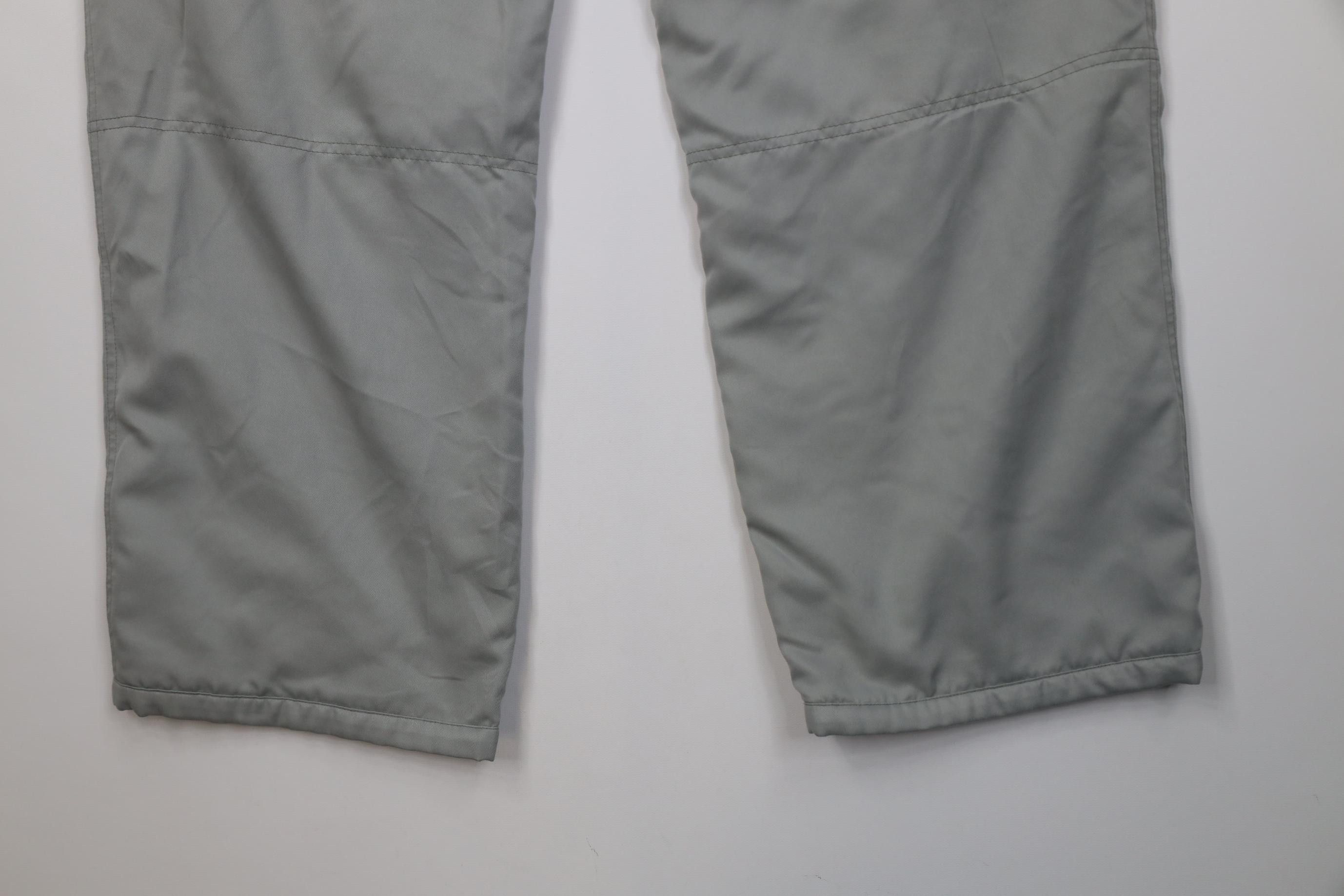 Vintage Vintage 90s Y2K Streetwear Wide Leg Snowboard Ski Pants Gray Size US 34 / EU 50 - 14 Thumbnail