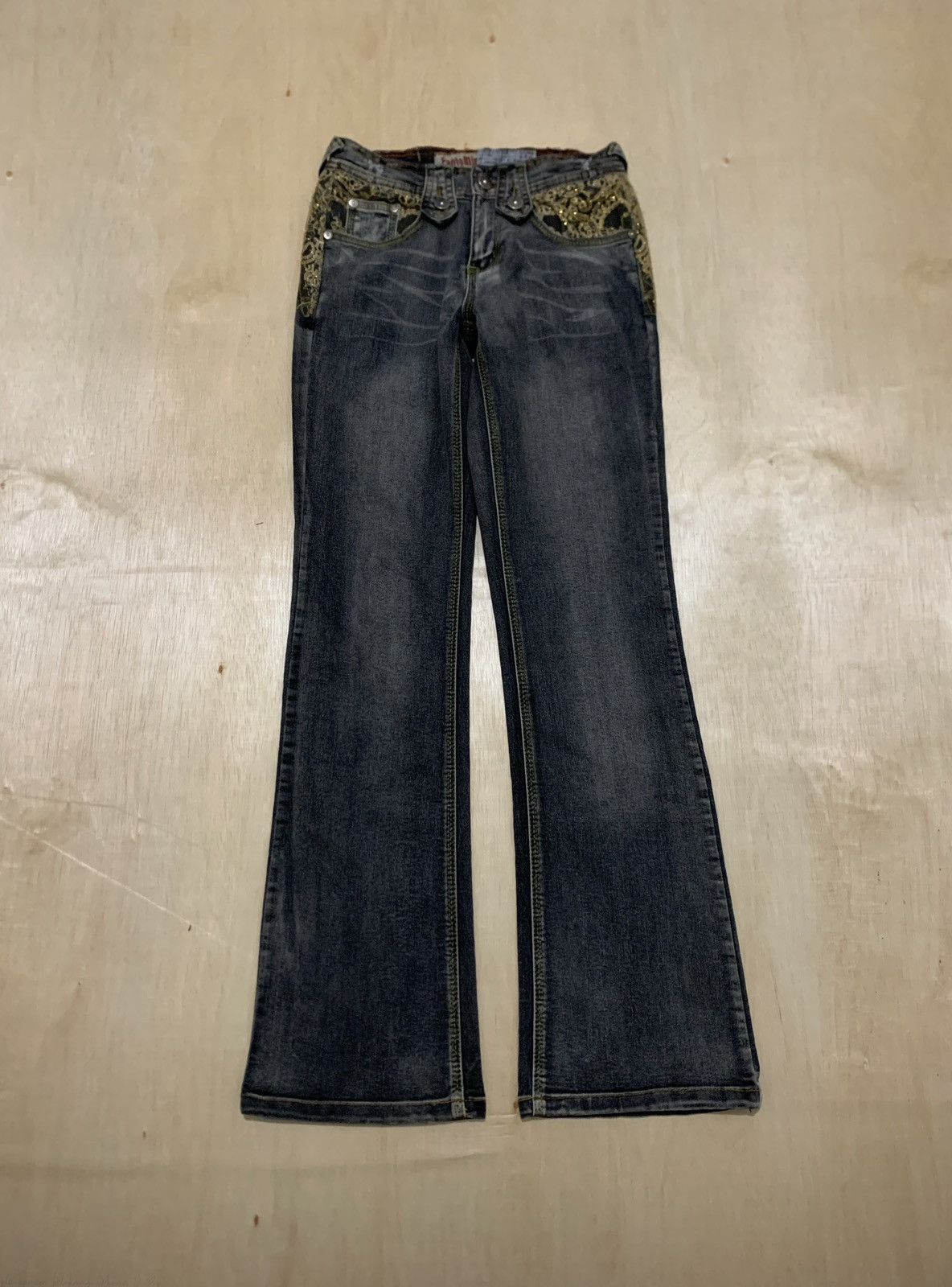 20471120 × Japanese Brand × Vintage Vintage Pantomime Gothic Jeans Size 26" / US 2 / IT 38 - 3 Thumbnail