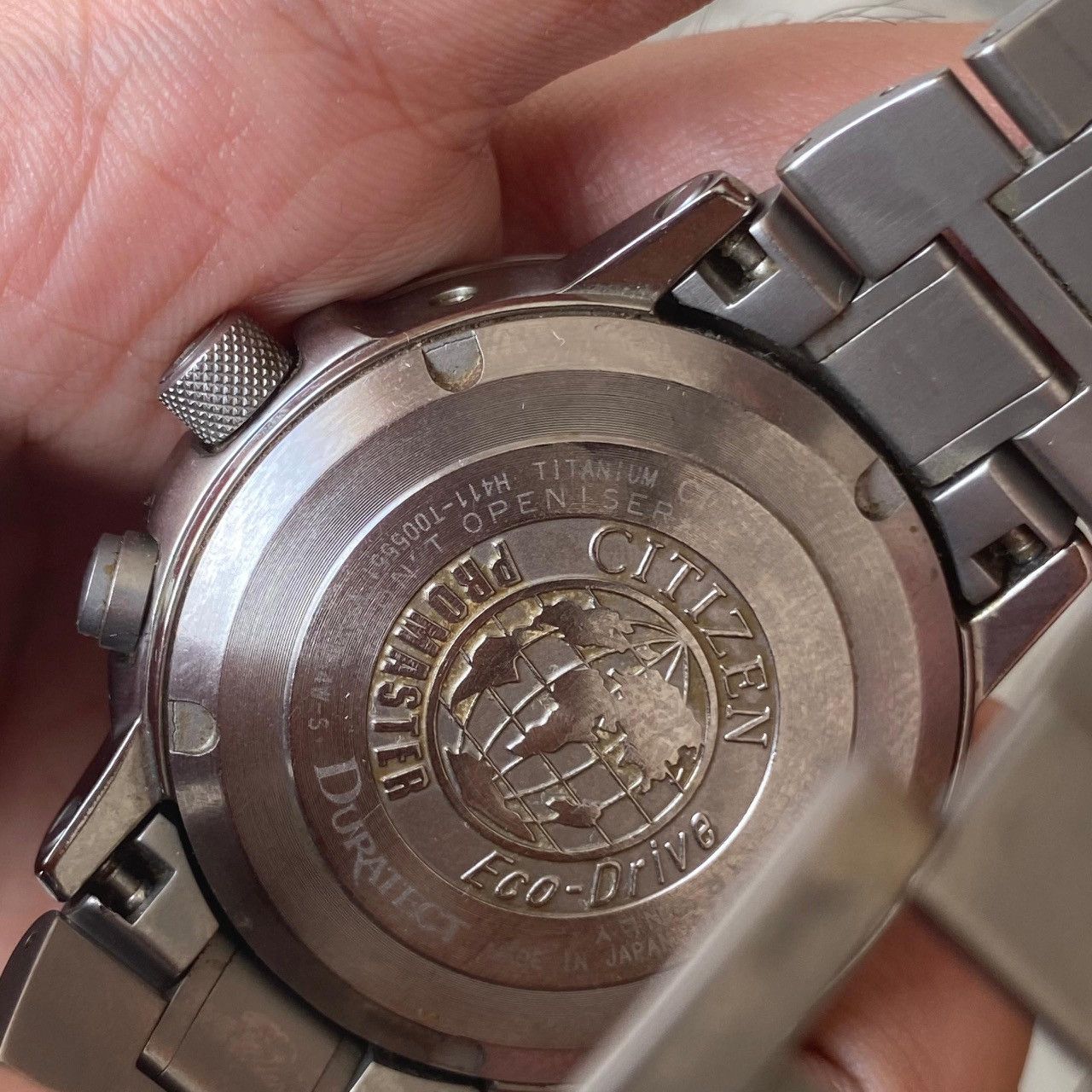 Citizen Citizen Promaster Eco-Drive Radio Controlled Titanium Size ONE SIZE - 9 Thumbnail