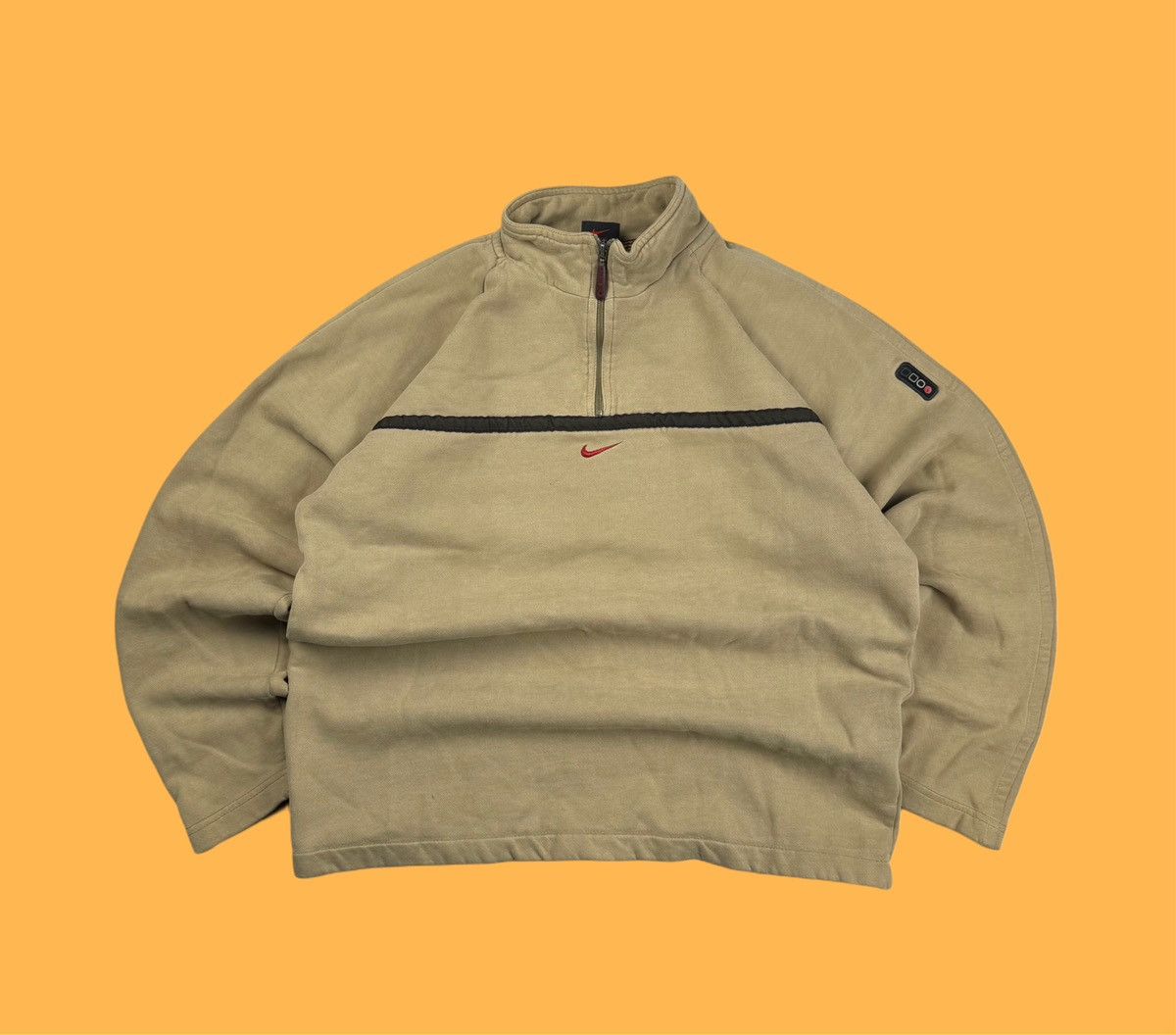 Nike × Vintage NIKE VINTAGE CENTER LOGO OVERSIZE BOXY SWEATSHIRT Size US S / EU 44-46 / 1 - 1 Thumbnail