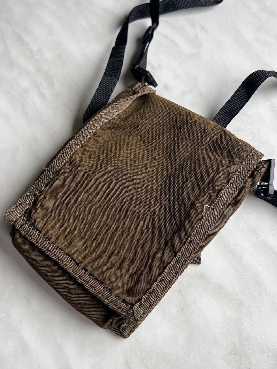 Japanese Brand × Vintage Vintage Camel Y2K Cross Body Military Shoulder Bag Khaki Size ONE SIZE - 5 Thumbnail