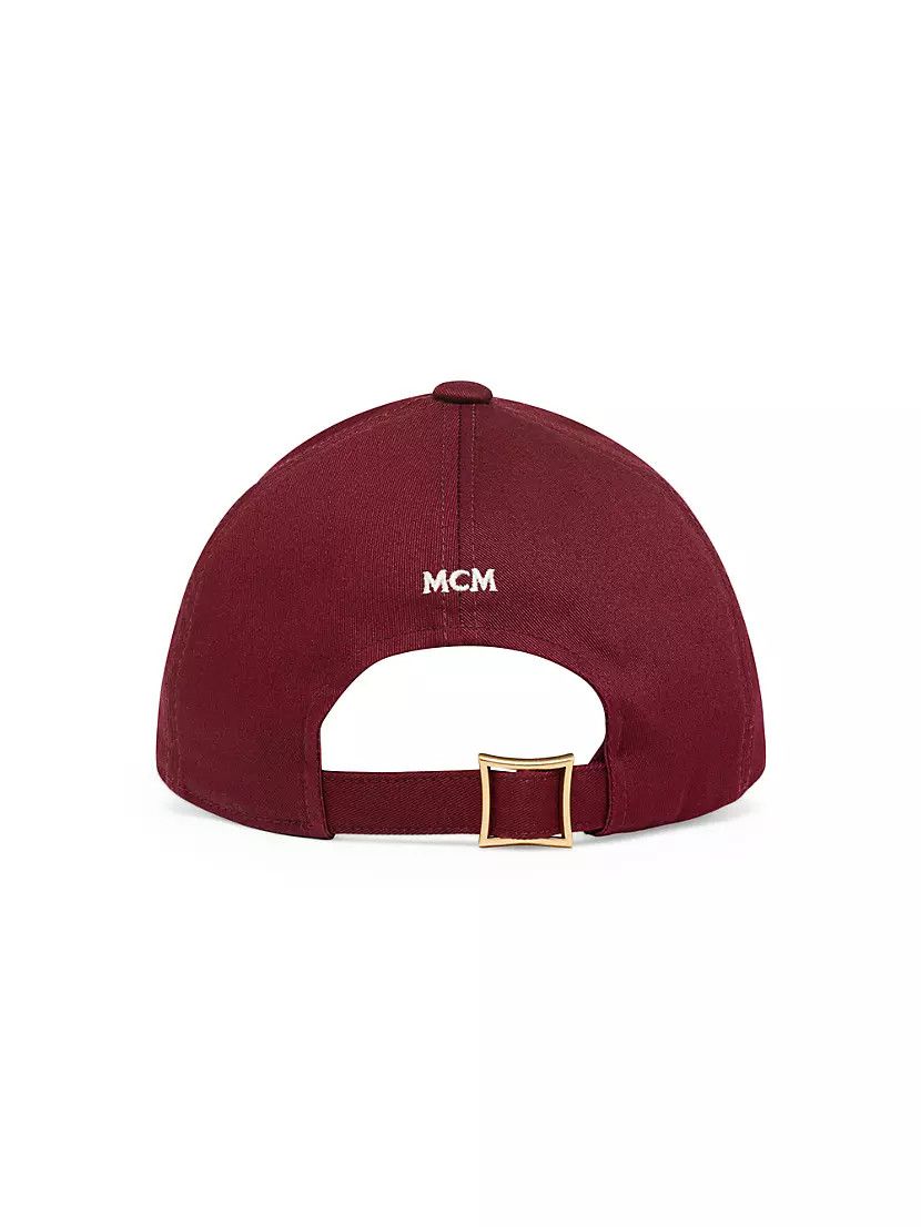 MCM o1mt1gz0125 Size: OS / Hat / Cap in Burgundy Size ONE SIZE - 2 Thumbnail