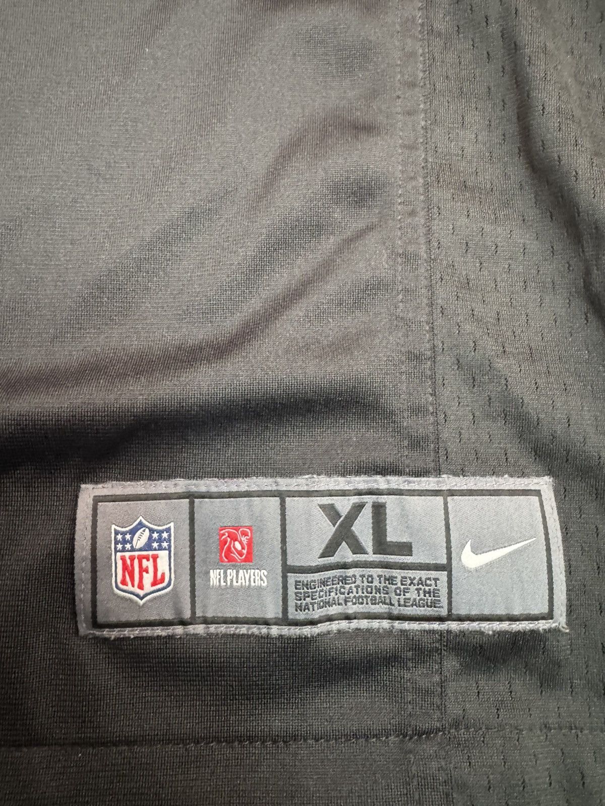 Nike Jacksonville Jaguars Nick Foles #7 NFL 25th Anv Patch Jersey Size US XL / EU 56 / 4 - 2 Thumbnail