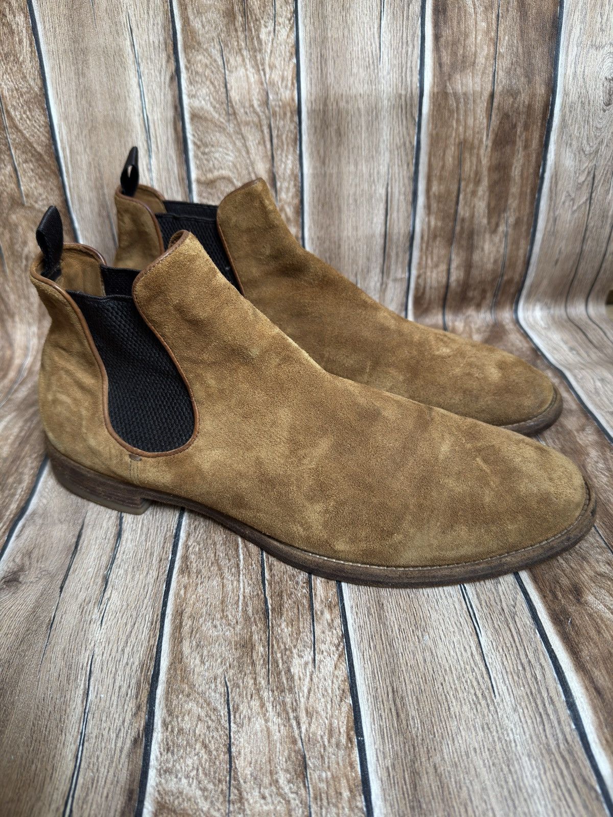 princeton suede Chelsea boots