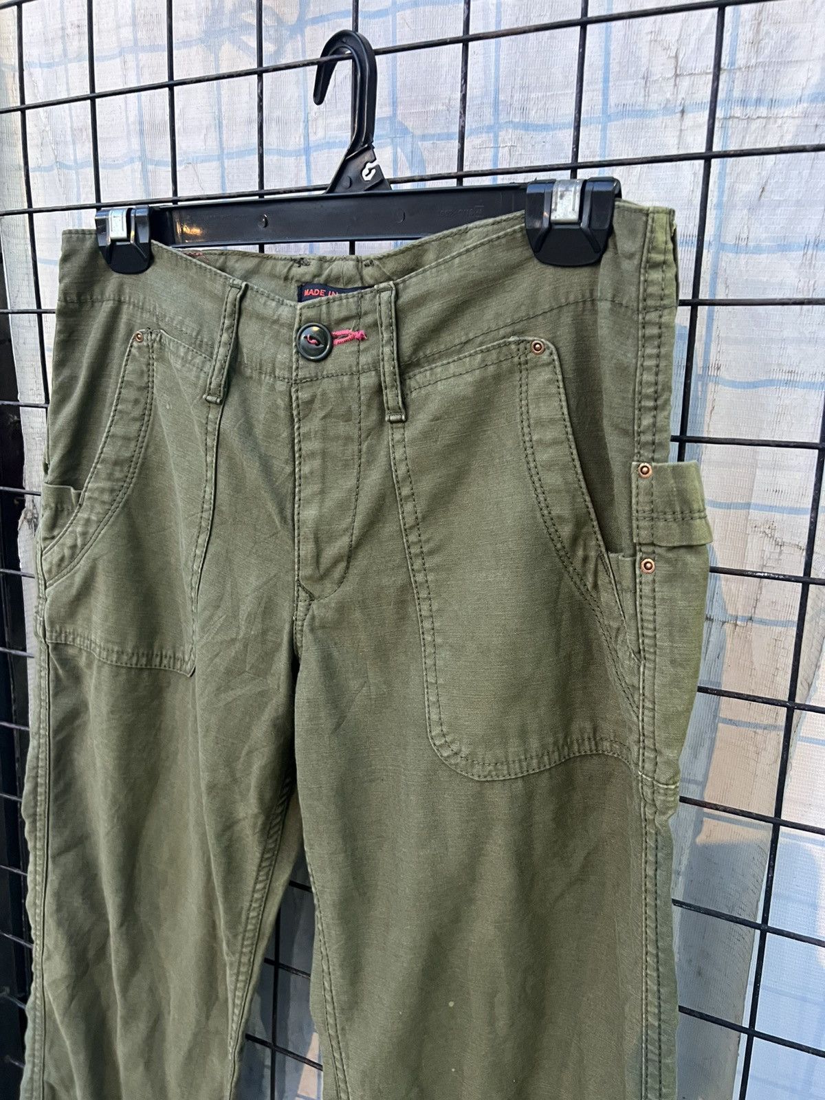 Japanese Brand × Vintage ET Boite japan cotton pant classic bondage army green Size US 30 / EU 46 - 6 Thumbnail