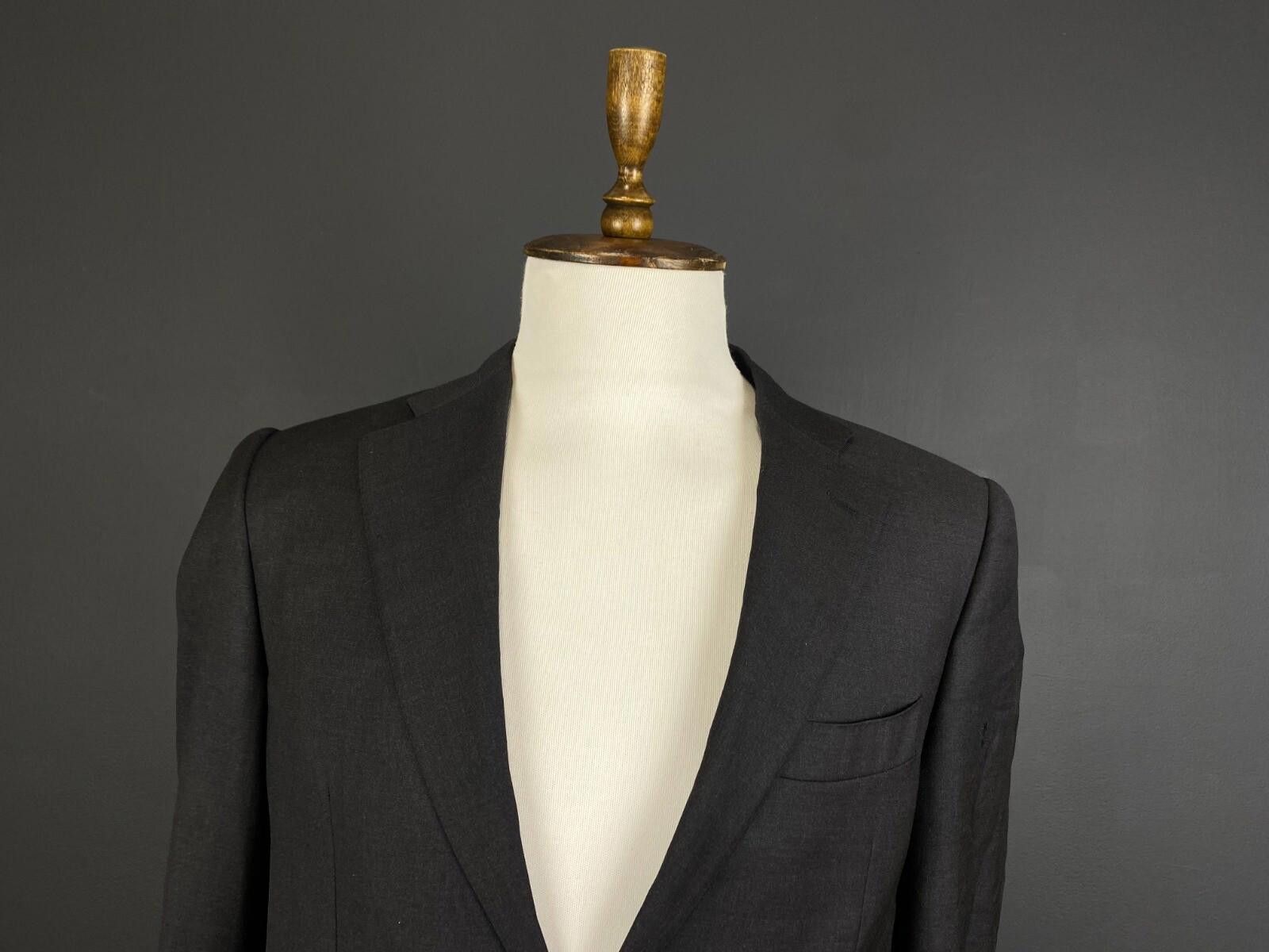 Canali Canali Di Marino Home Gray 2 Button Wool Size 50R / US40 / M Size US M / EU 48-50 / 2 - 2 Thumbnail