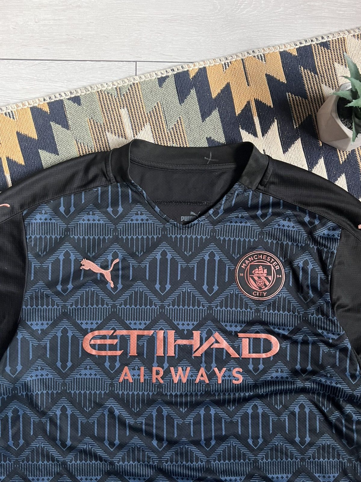 Puma Manchester City Puma 2019/20 Blokecore Soccer Jersey Size US XL / EU 56 / 4 - 5 Thumbnail