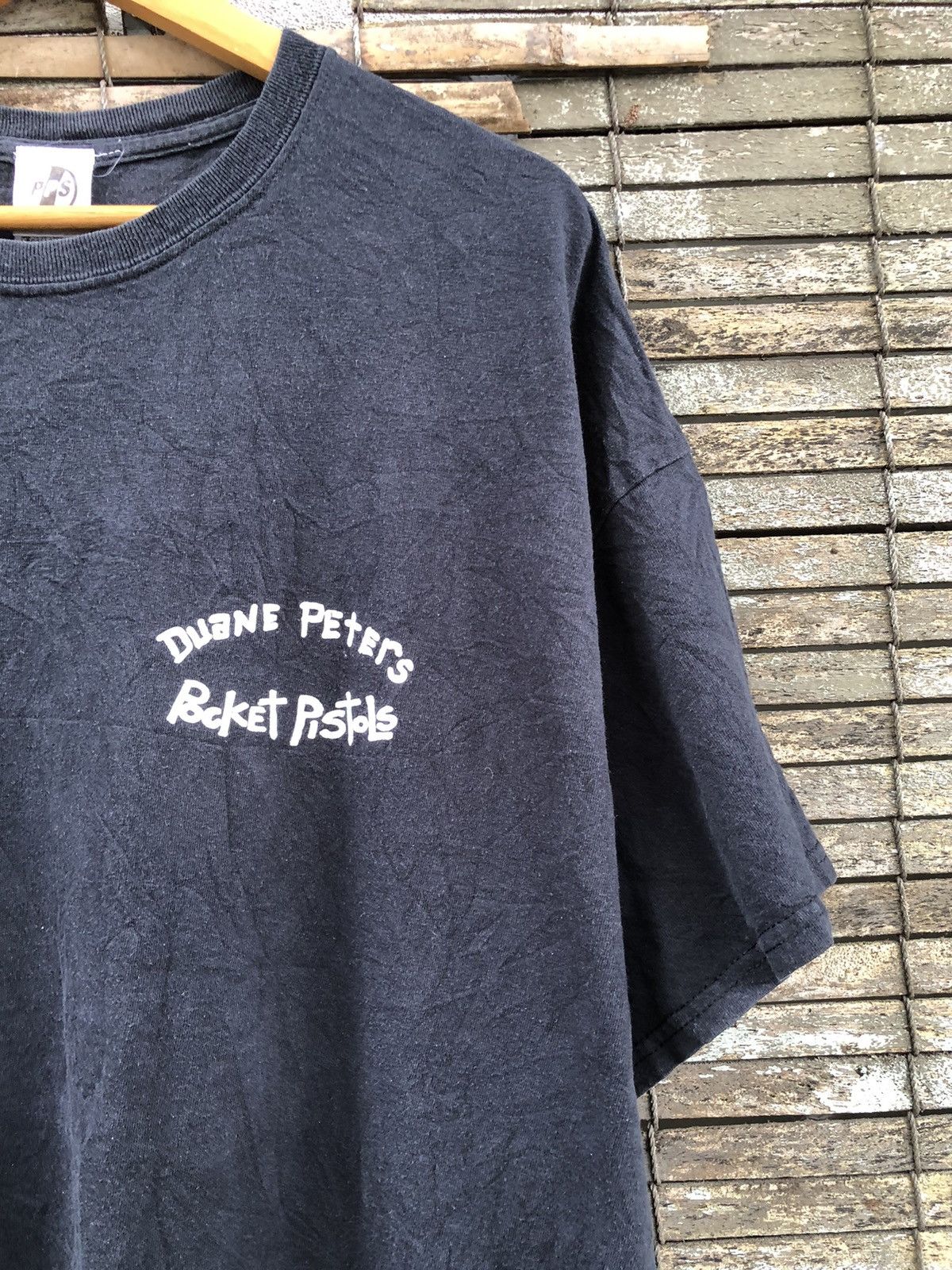 Vintage 🔥Vintage 90s🔥PPS Duane Peters Pocket Pistols Tshirts Size US XXL / EU 58 / 5 - 8 Thumbnail