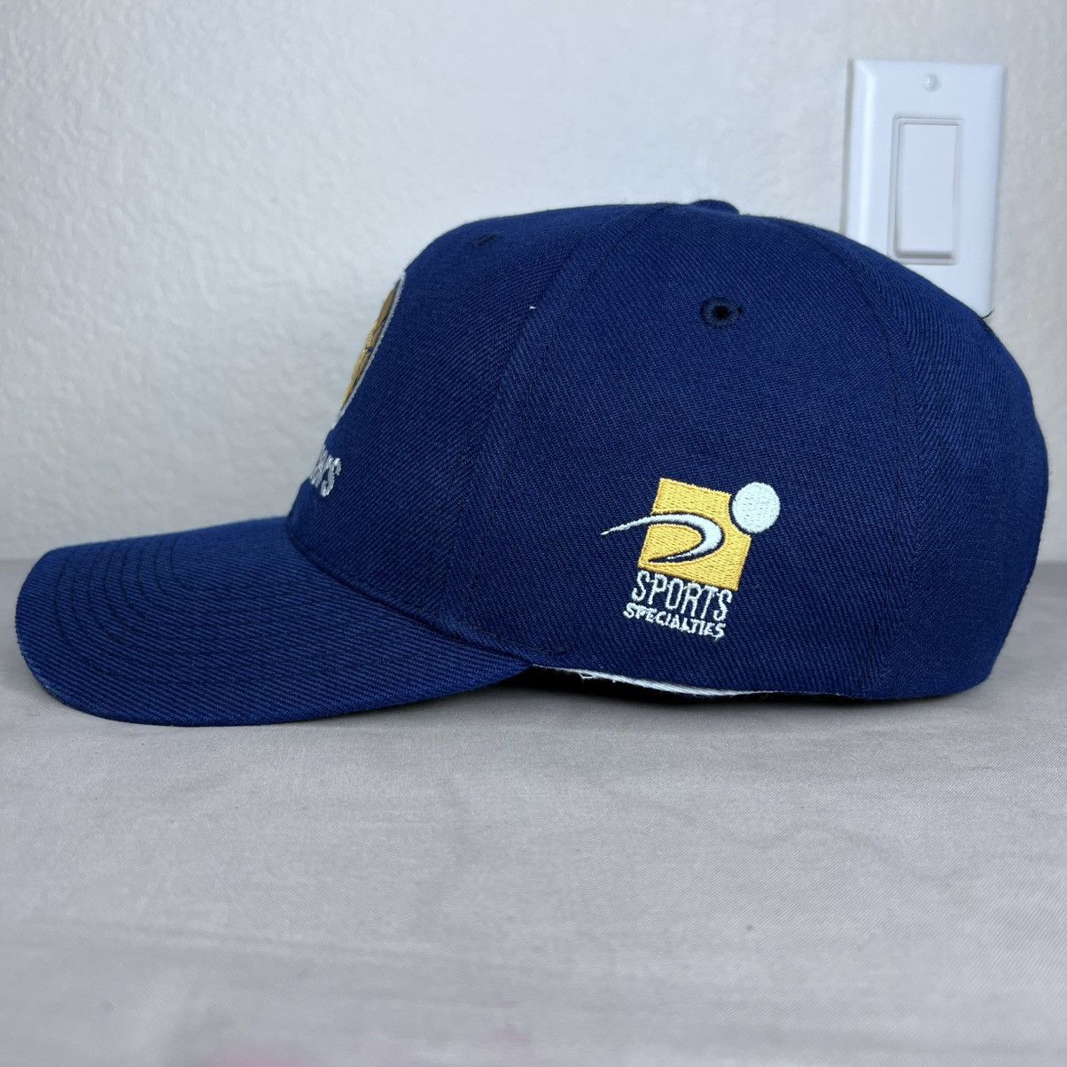 Sports Specialties 1990s Indiana Pacers Sports Specialties Plain Logo Snapback Size ONE SIZE - 6 Thumbnail