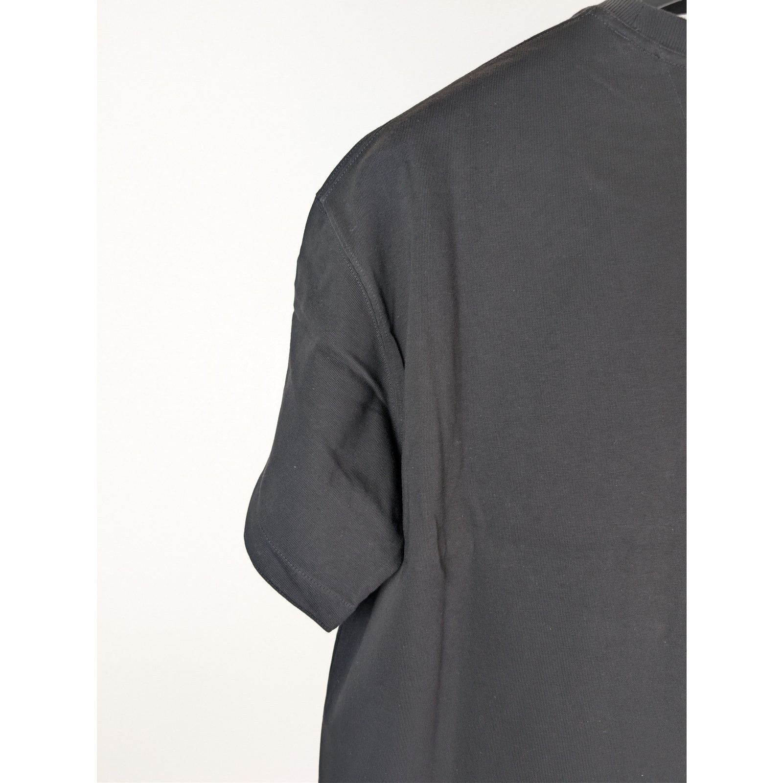 Bottega Veneta o1rshd1 Square Neck Heavy Jersey T-Shirt in Black Size US M / EU 48-50 / 2 - 15 Thumbnail