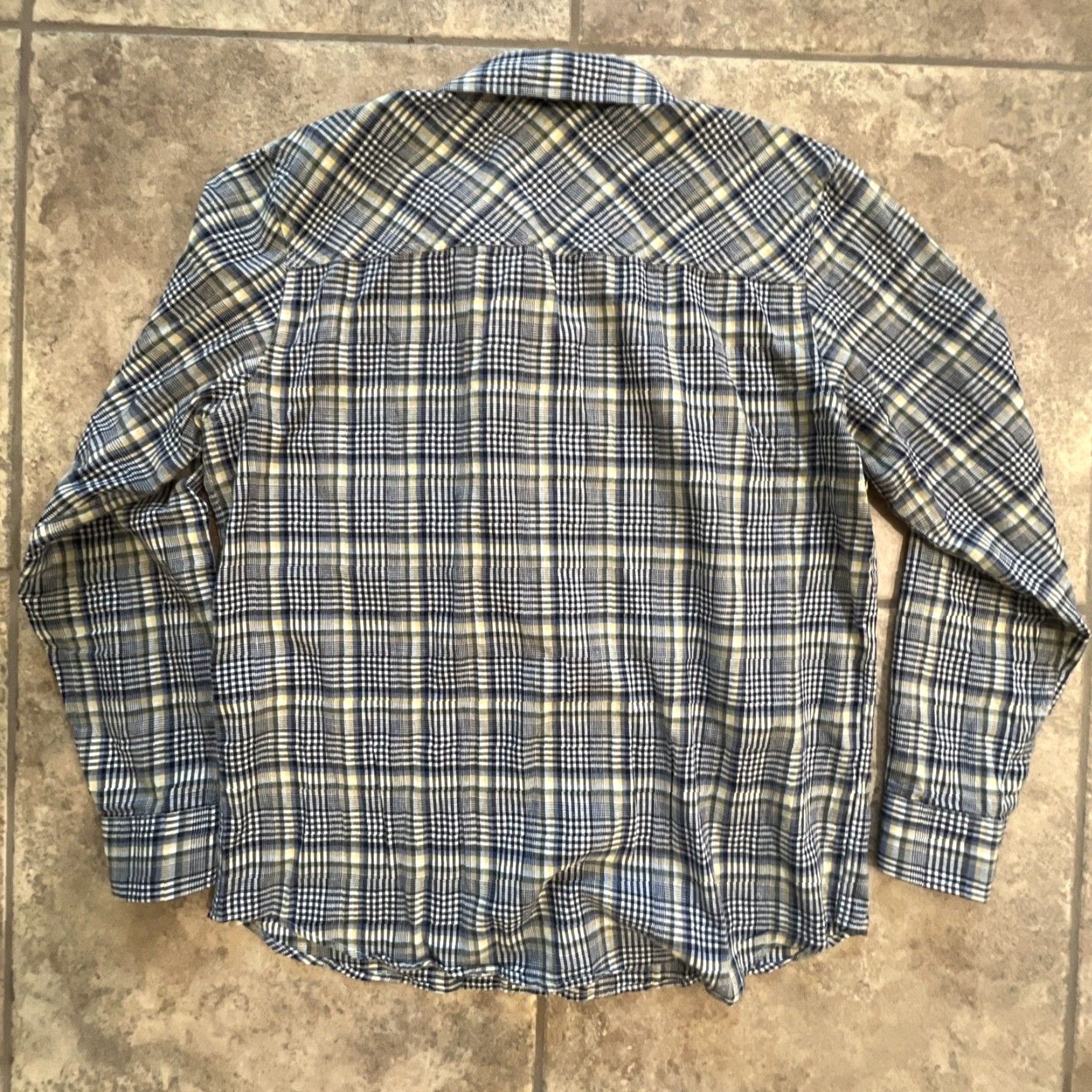 Gramicci Gramicci Plaid Button-Up Shirt Mens Large Gray Size US L / EU 52-54 / 3 - 4 Thumbnail