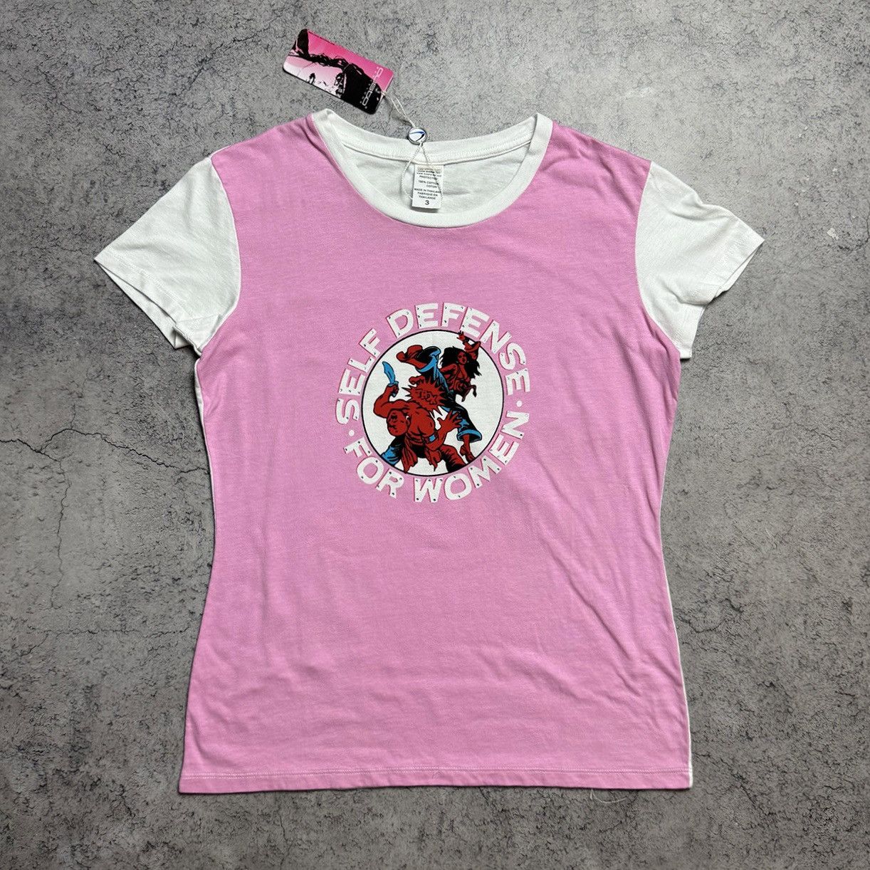Custo Barcelona NEW Custo Barcelona Self Defense For Women T Shirt Size L / US 10 / IT 46 - 1 Thumbnail