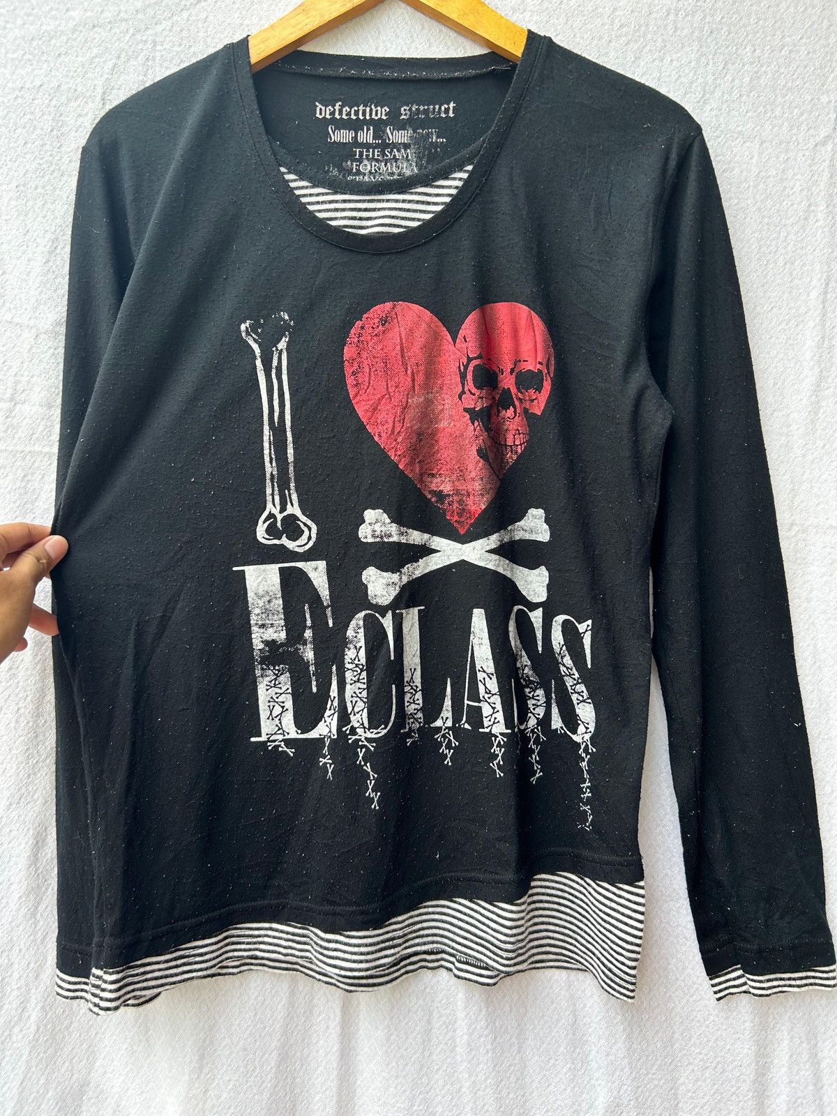 Japanese Brand Detectibe struct skull layered longsleeve Size US M / EU 48-50 / 2 - 2 Thumbnail
