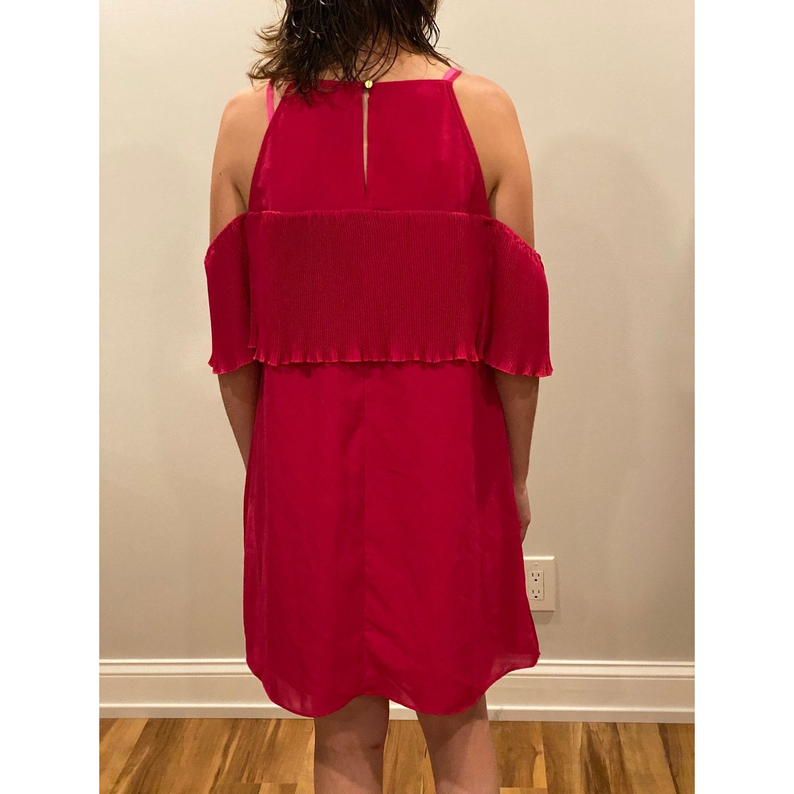 Other RACHEL Rachel Roy Cold Shoulder Midi Dress size medium Size M / US 6-8 / IT 42-44 - 3 Thumbnail