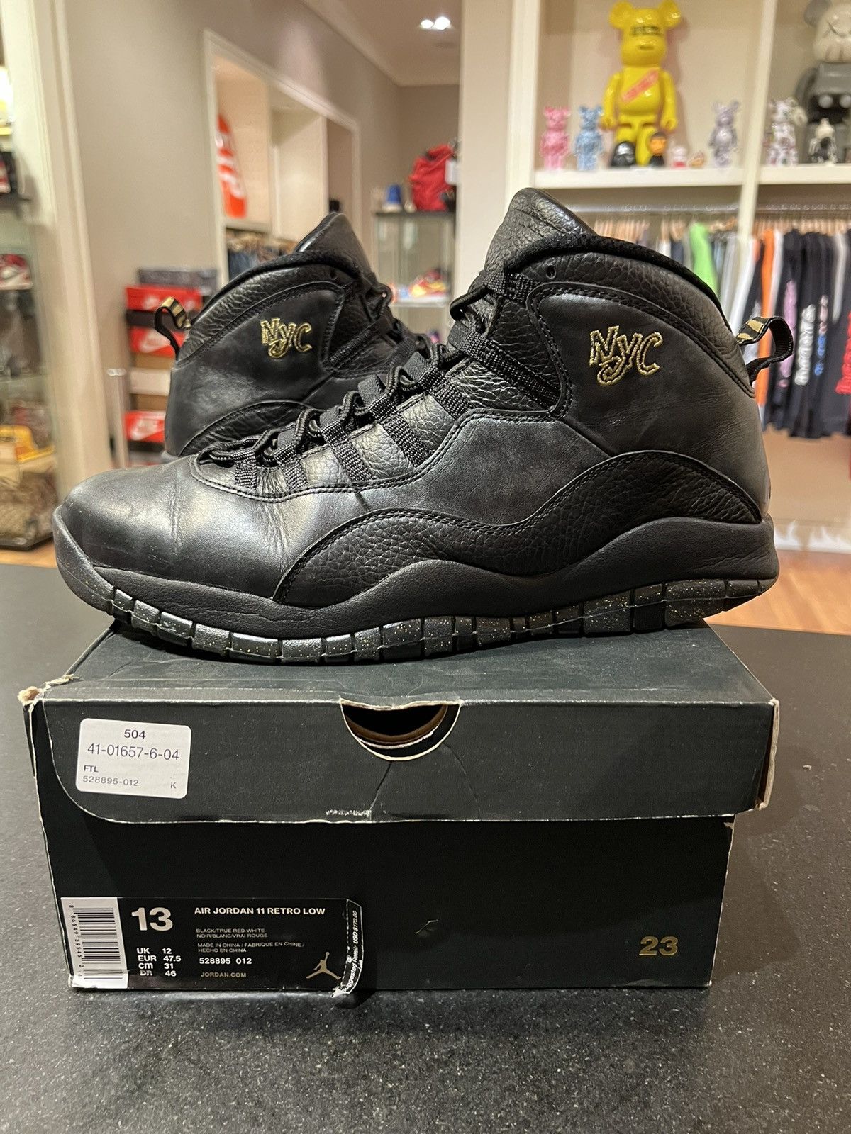 Jordan retro 10 NYC